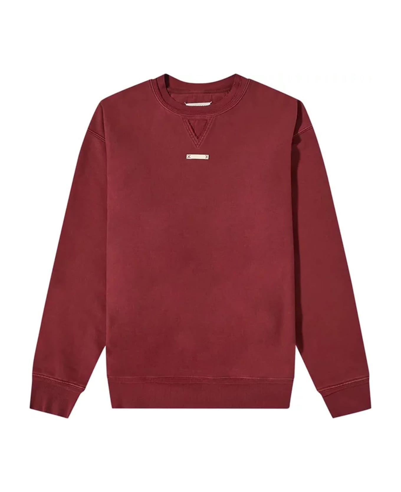 Maison Margiela Cotton Sweatshirt - Red