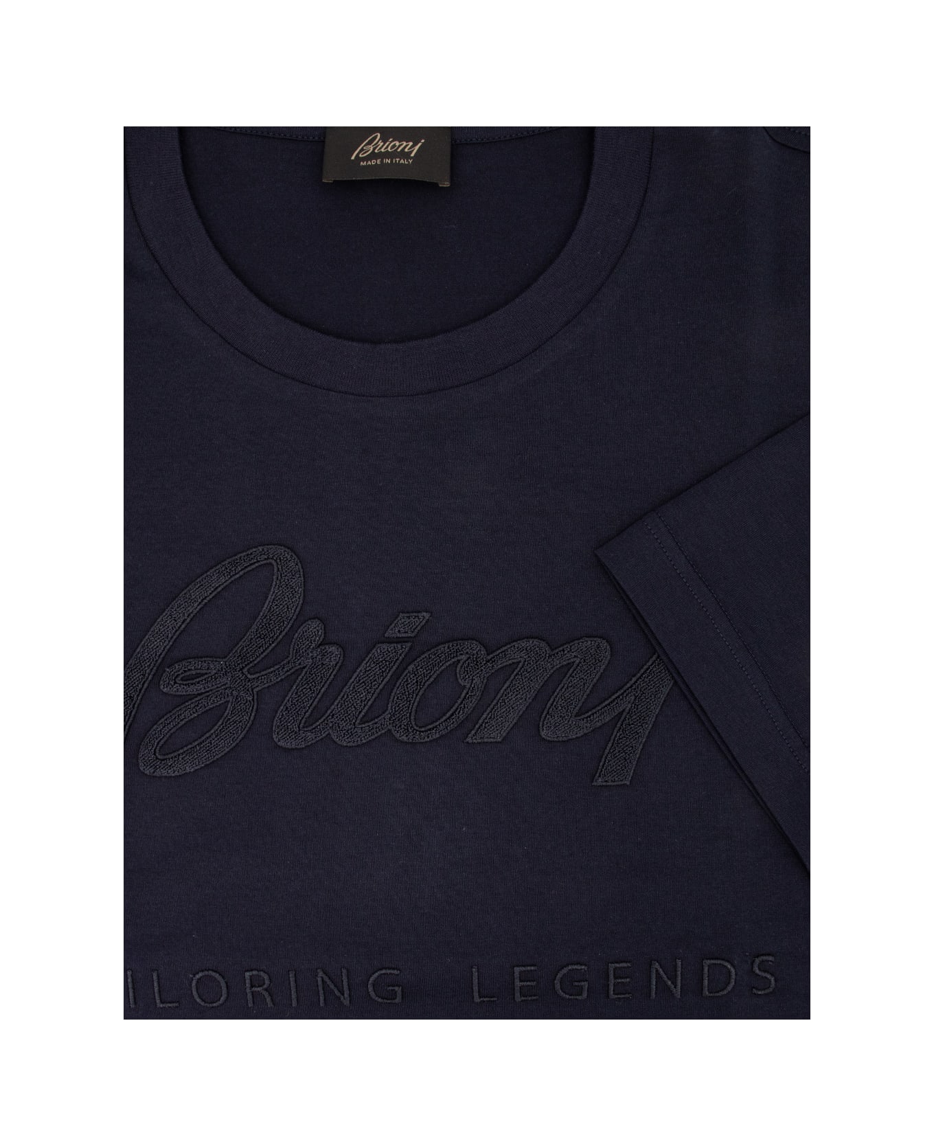 Brioni T-shirt - NAVY シャツ