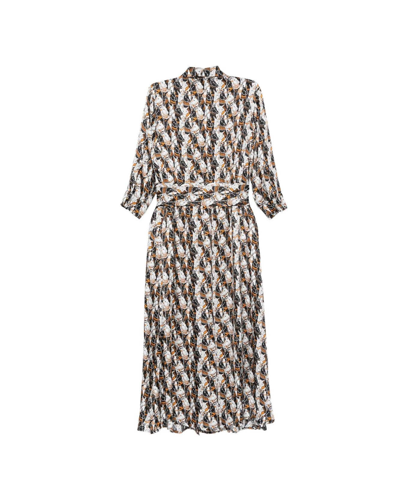 Alessandro Enriquez Printed Shirtdress - MultiColour