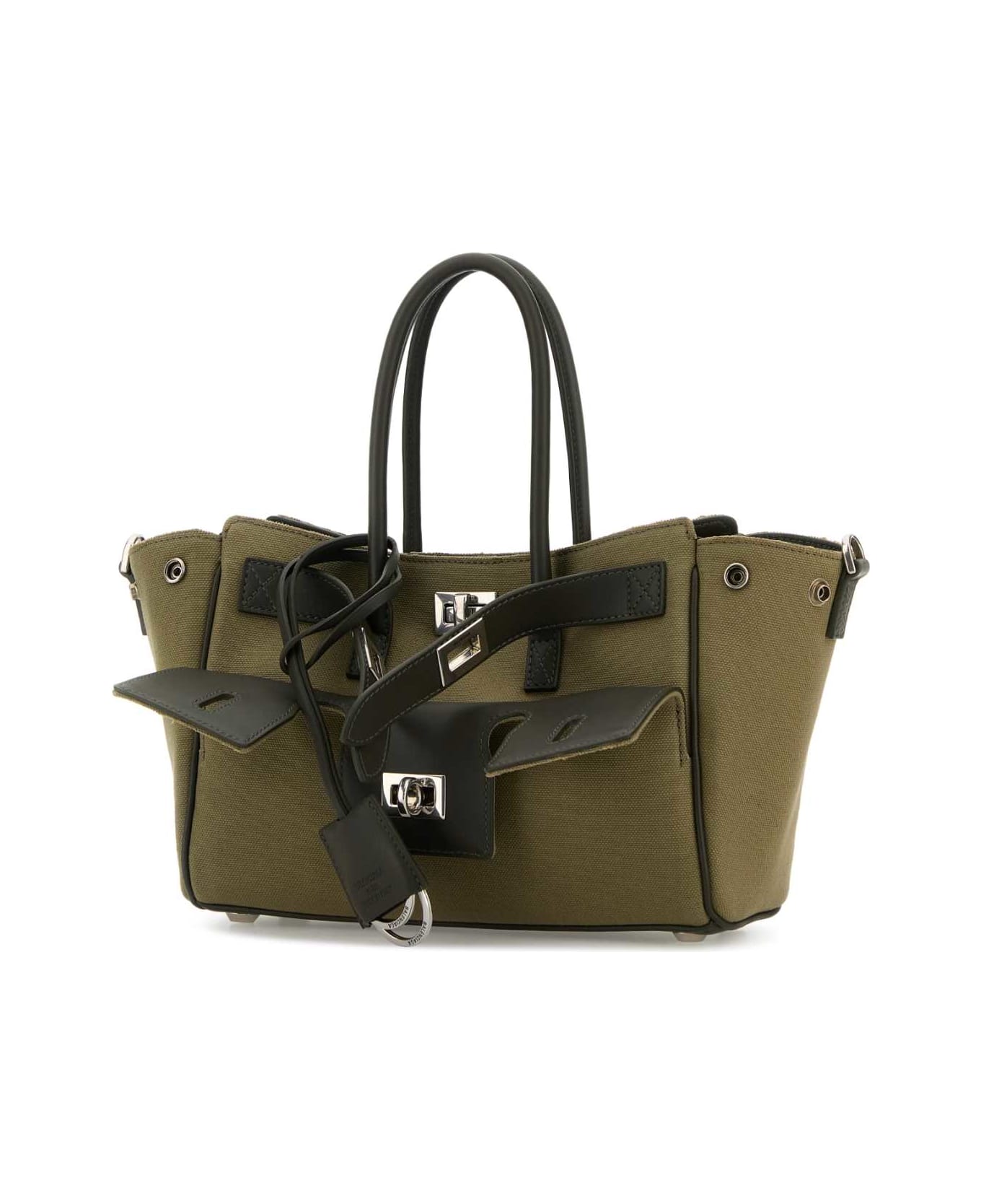 【送料&関税込】Balenciaga Army Green Canvas Carry All Bel A e68623d313c4cfe4d6fc71a96d330f