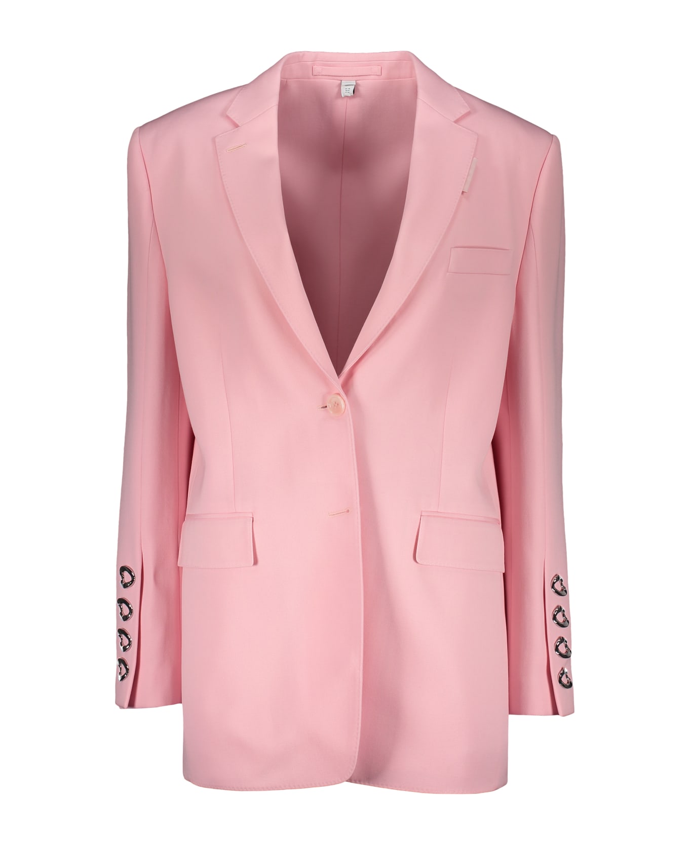 Burberry Single-breasted Two-button Blazer - Pink