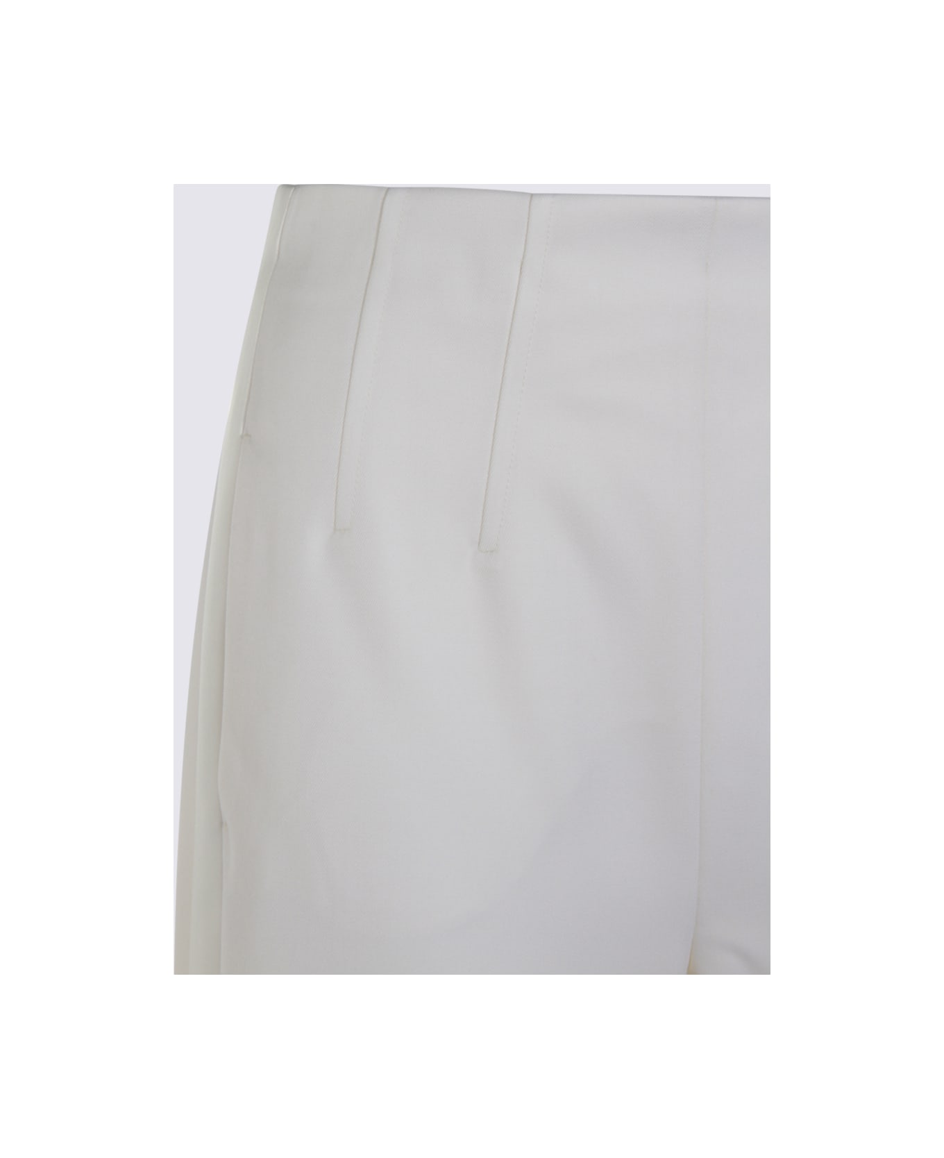 Max Mara White Balta Pants - White