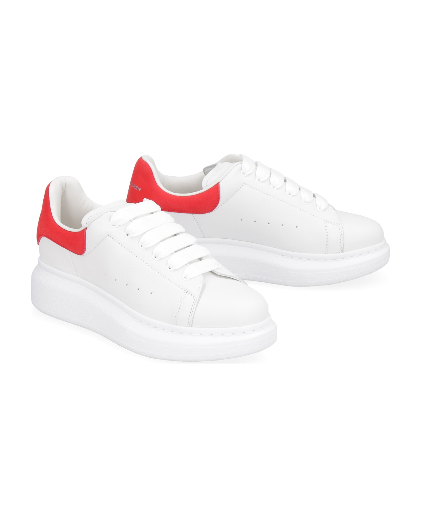 Alexander McQueen Molly Leather Sneakers - White