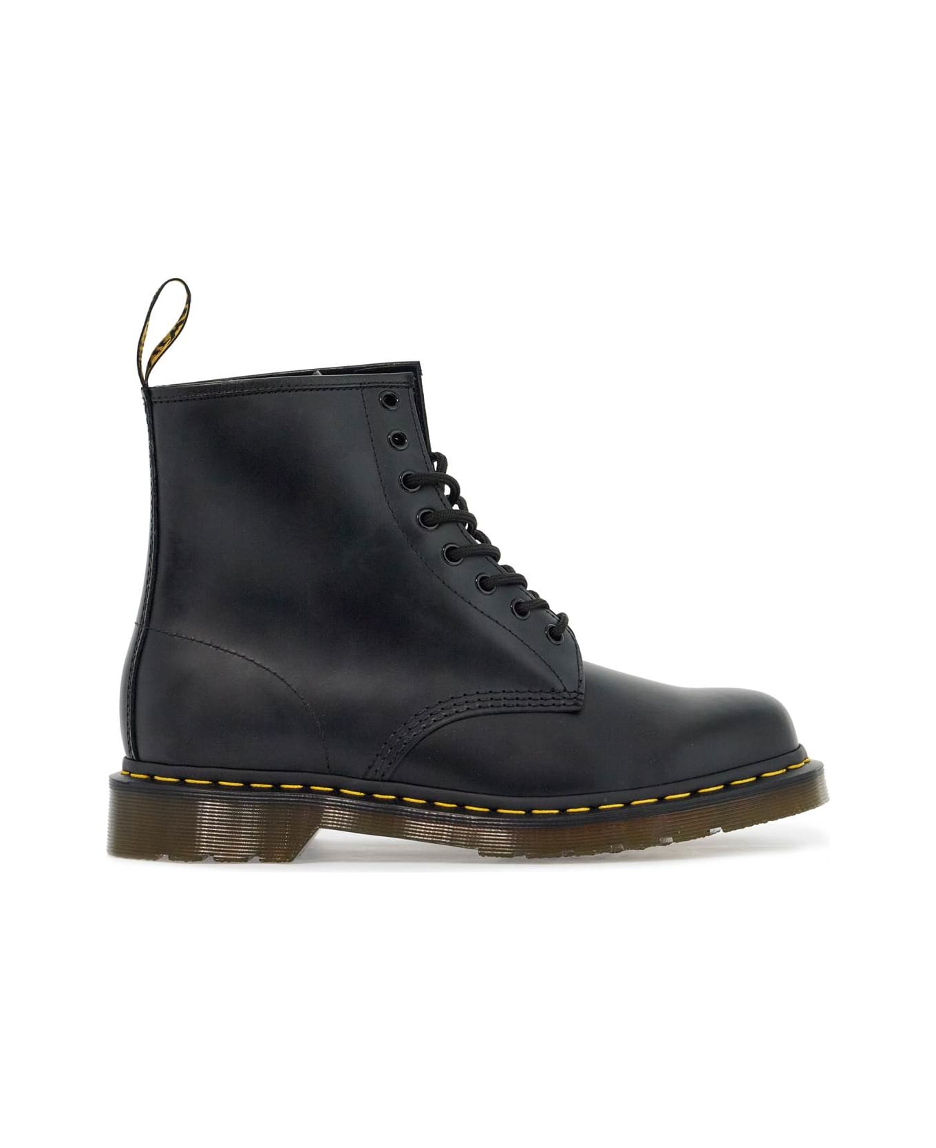 Dr. Martens 1460 Smooth Lace-up Combat Boots - BLACK (Black)