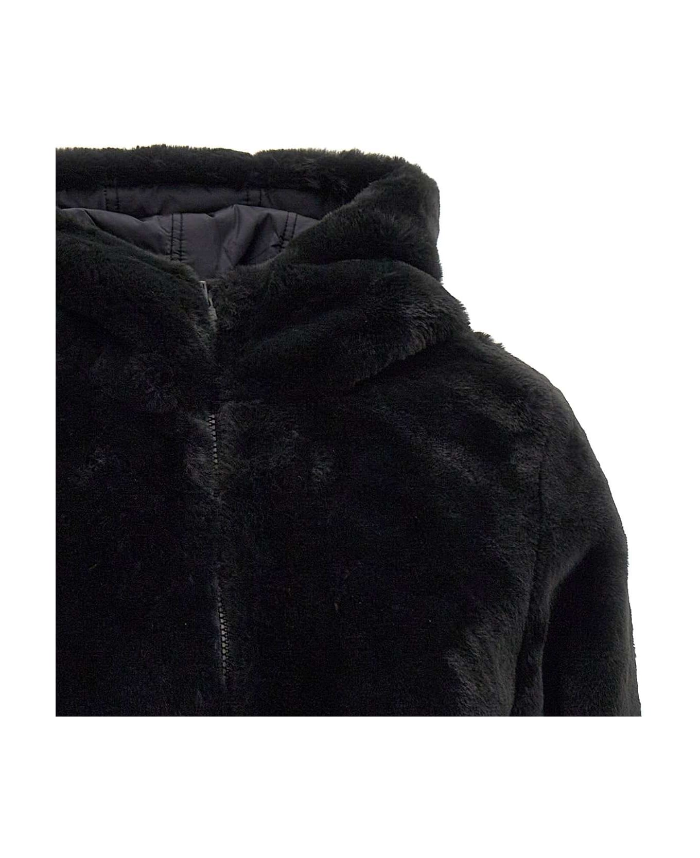 Save the Duck Down Jacket "fury15" - BLACK