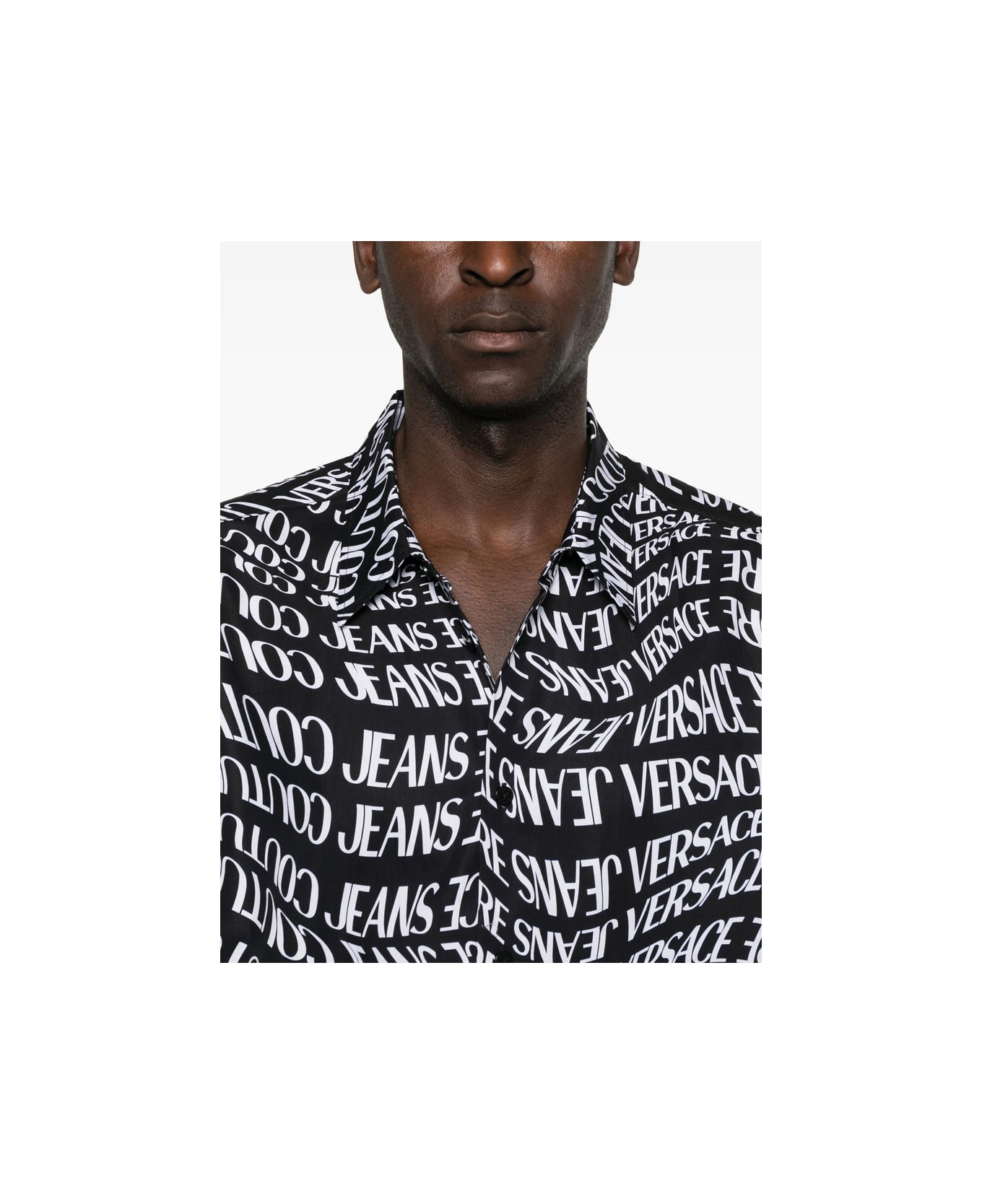 Versace Jeans Couture Shirt - BLACK/WHITE