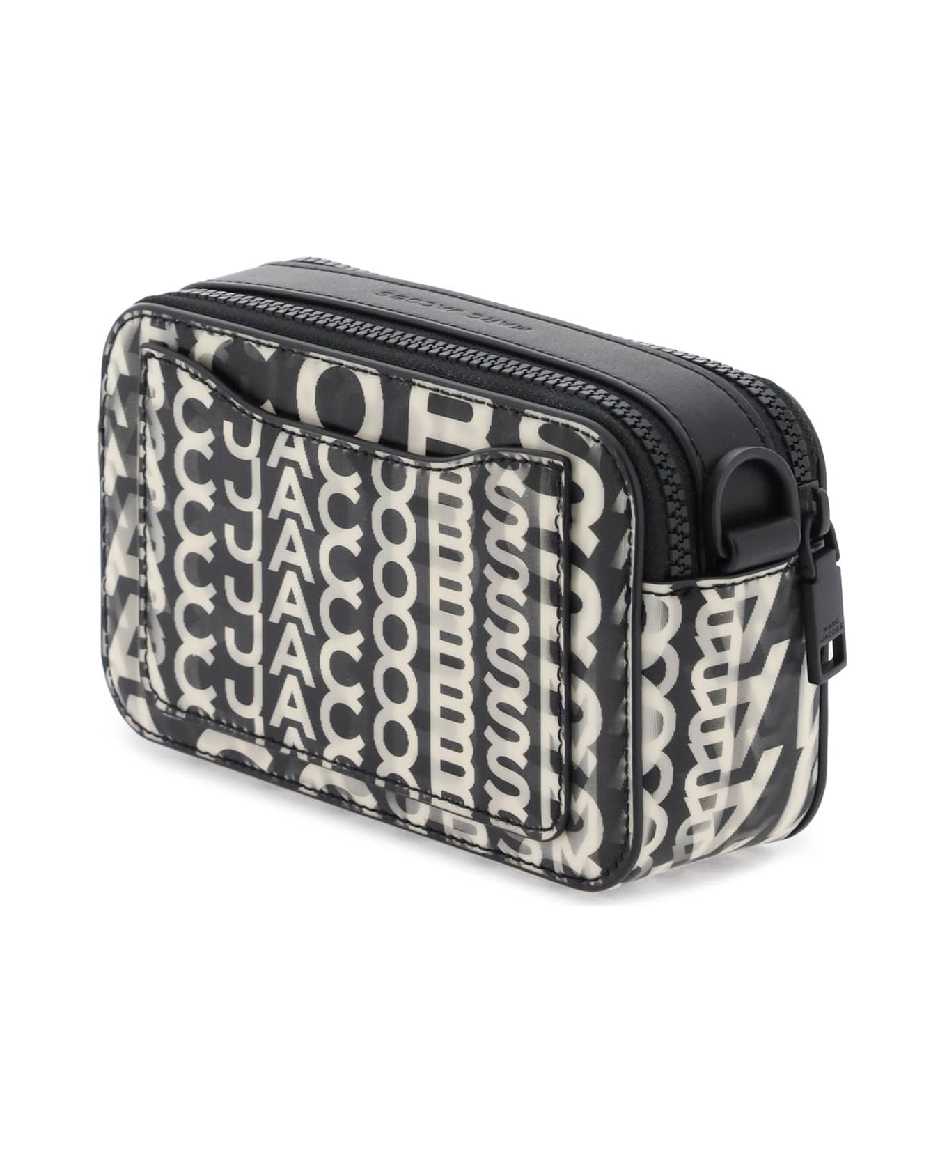 Marc Jacobs The Snapshot Bag With Lenticular Effect - BLACK WHITE (Black) ベルトバッグ