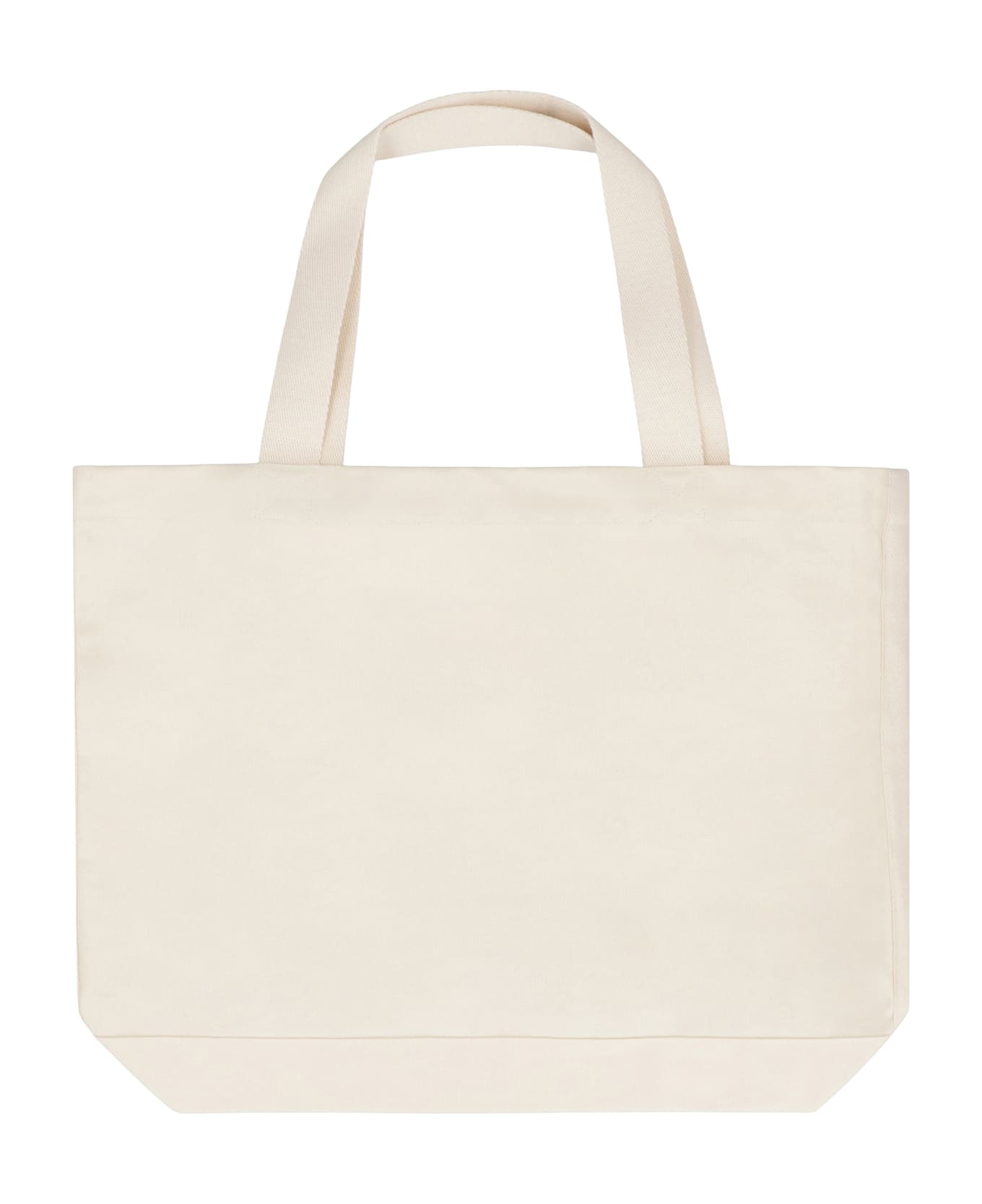 Maison Kitsuné Tote Bag Made Of Cotton - ecru