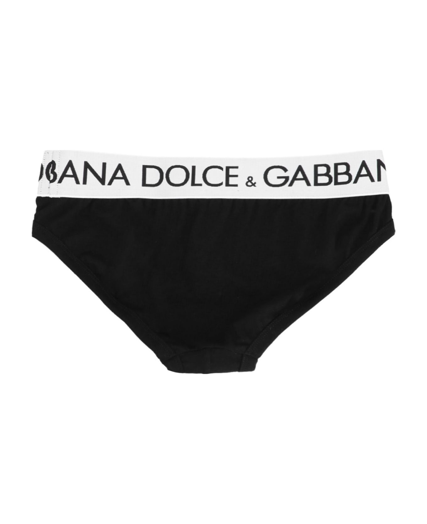 Dolce & Gabbana Midi Briefs - Black  