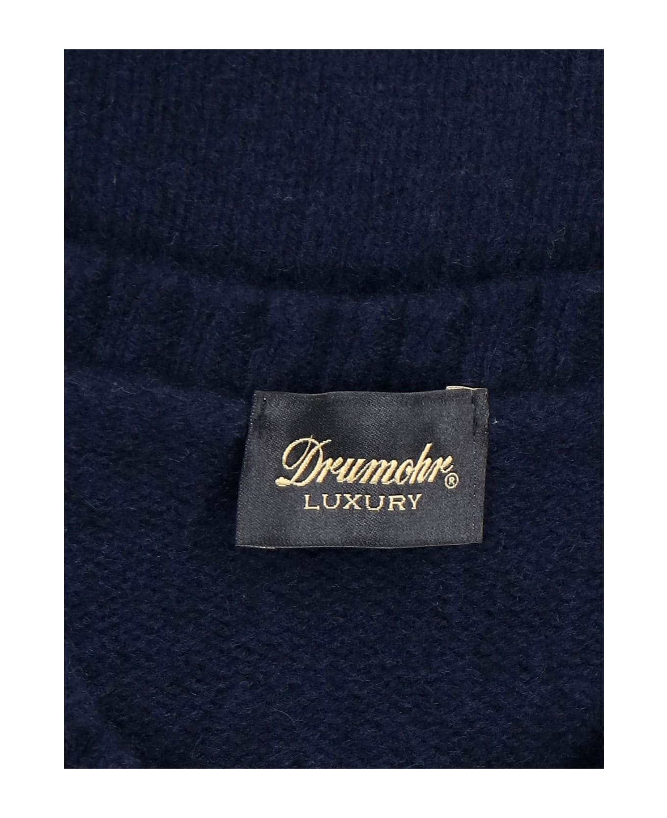 Drumohr Classic Sweater - NAVY