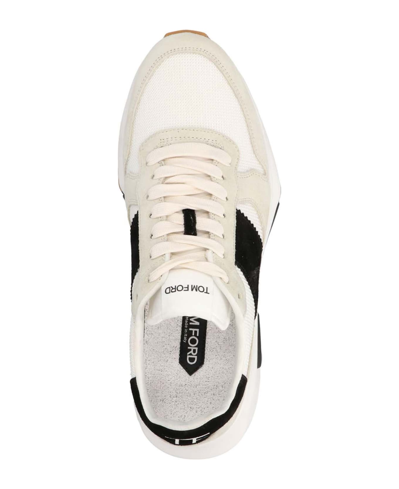 Tom Ford Logo Suede Sneakers - Multicolor