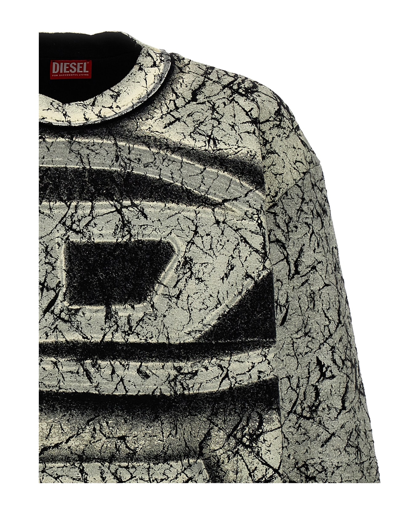 Diesel 's-macoval' Sweatshirt - GRIGIO