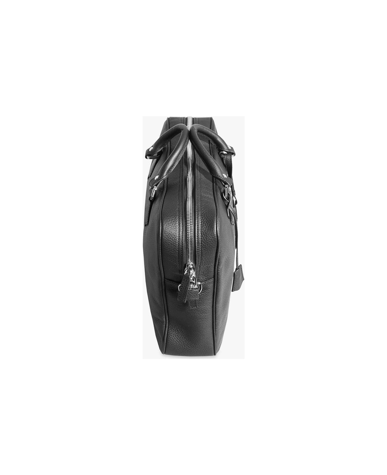 Larusmiani Briefcase 'piazza Affari' Luggage - Black トラベルバッグ