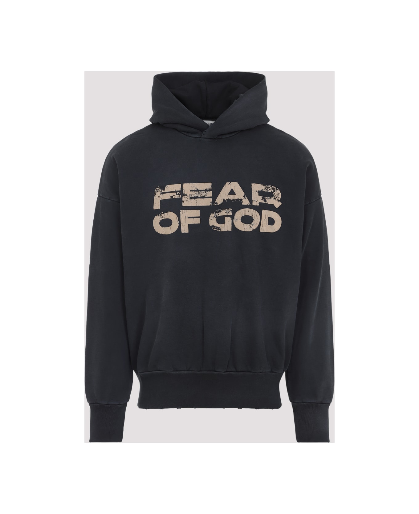 Fear of God Cotton Hoodie - Black