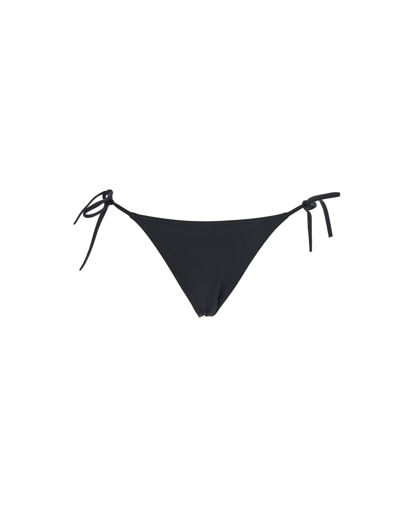 Eres 
malou
 Black Bikini Bottoms With Side Tie Closure In Tech Fabric Stretch Woman - Black