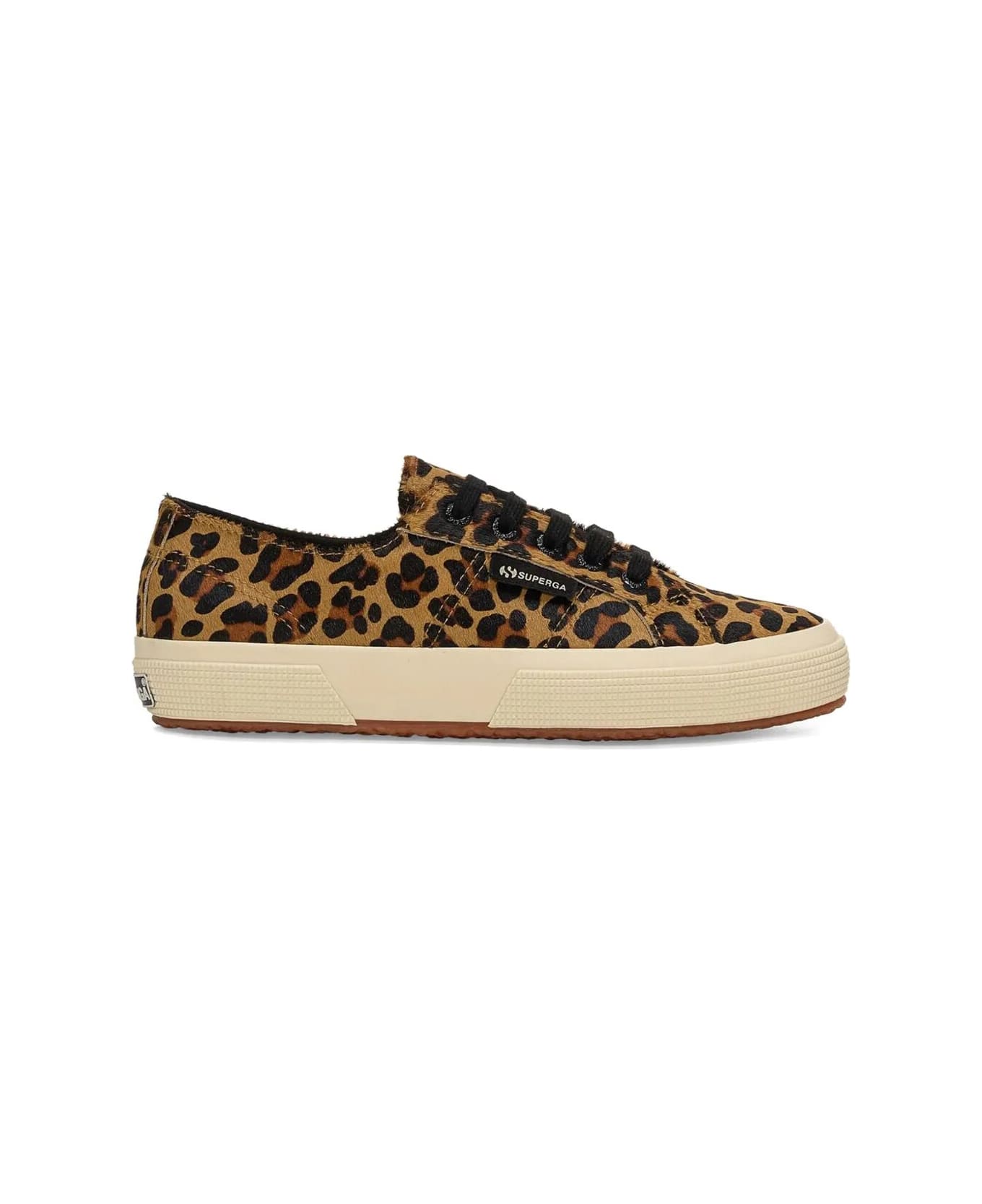 Superga 2750 Calfhair - Aok Leopard Print Offwhi