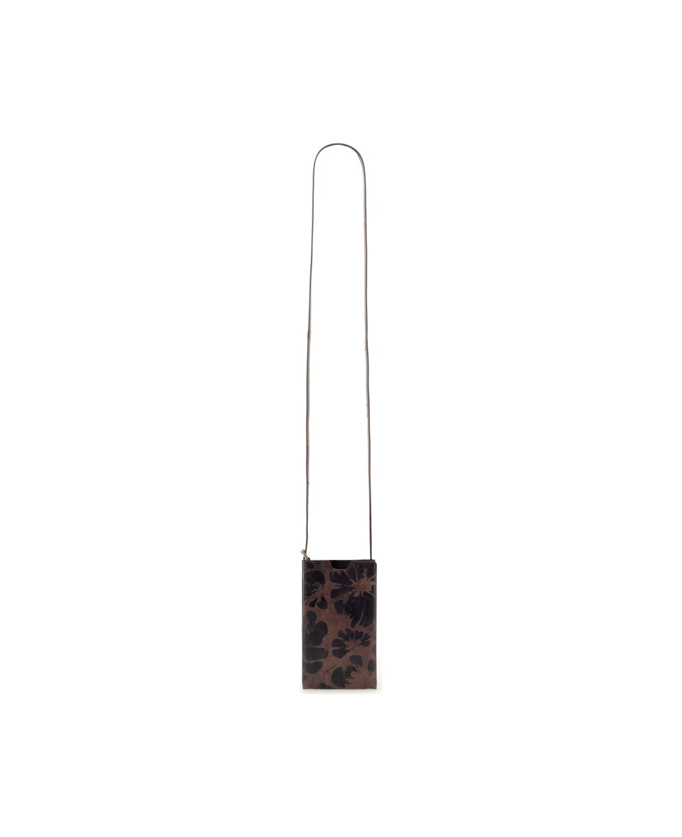 Dries Van Noten Leather Phone Case - MULTICOLOUR