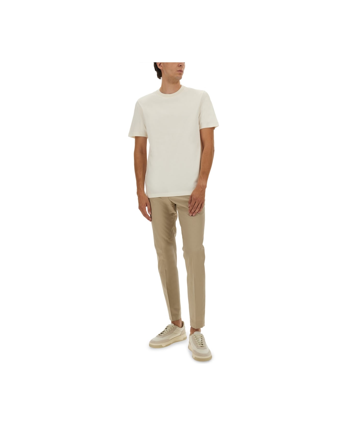 Hugo Boss "l-tesar 14" T-shirt - WHITE