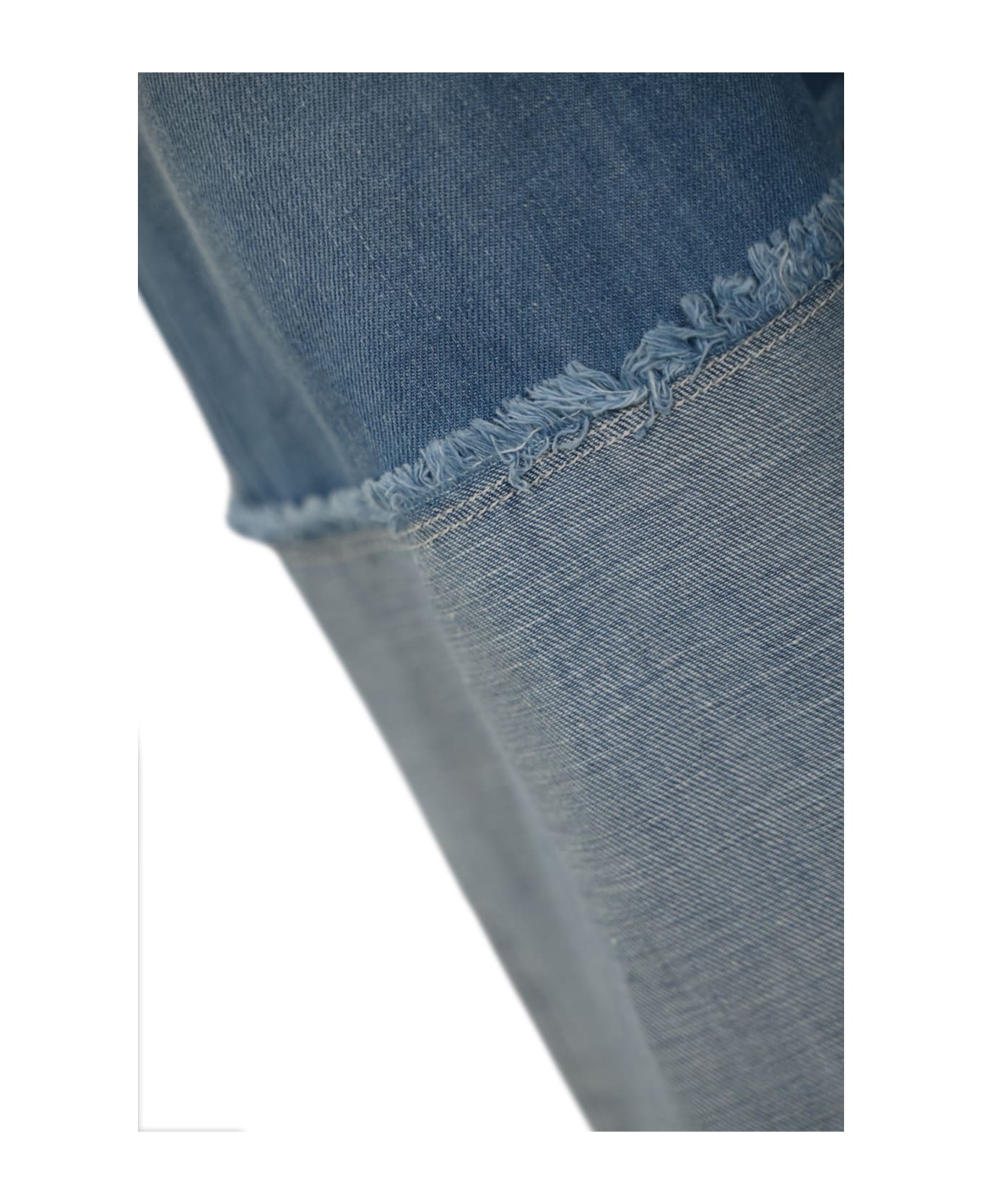 Roy Rogers Wide Leg Great Turn Jeans - Denim