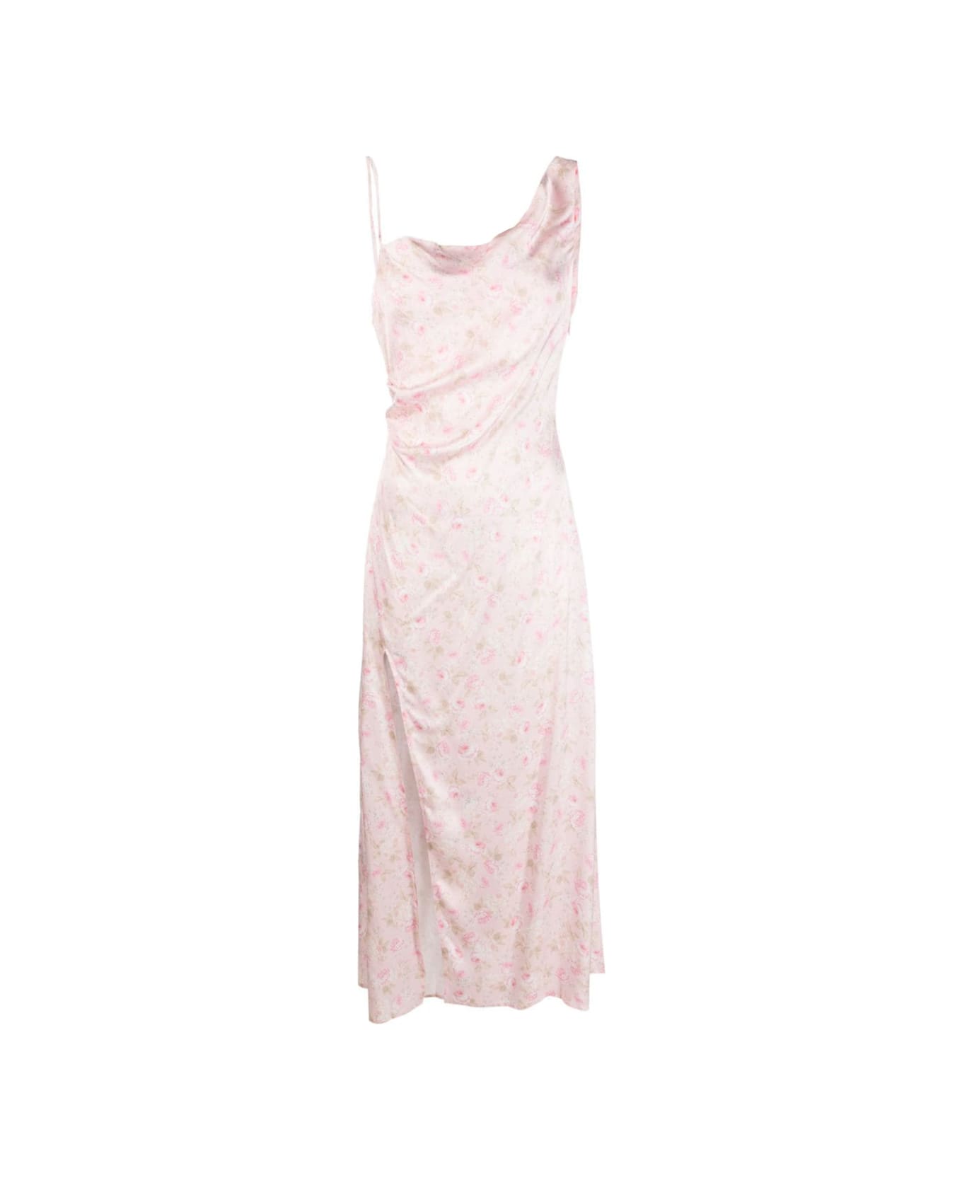 For Love & Lemons Ilana Midi Dress - Pink