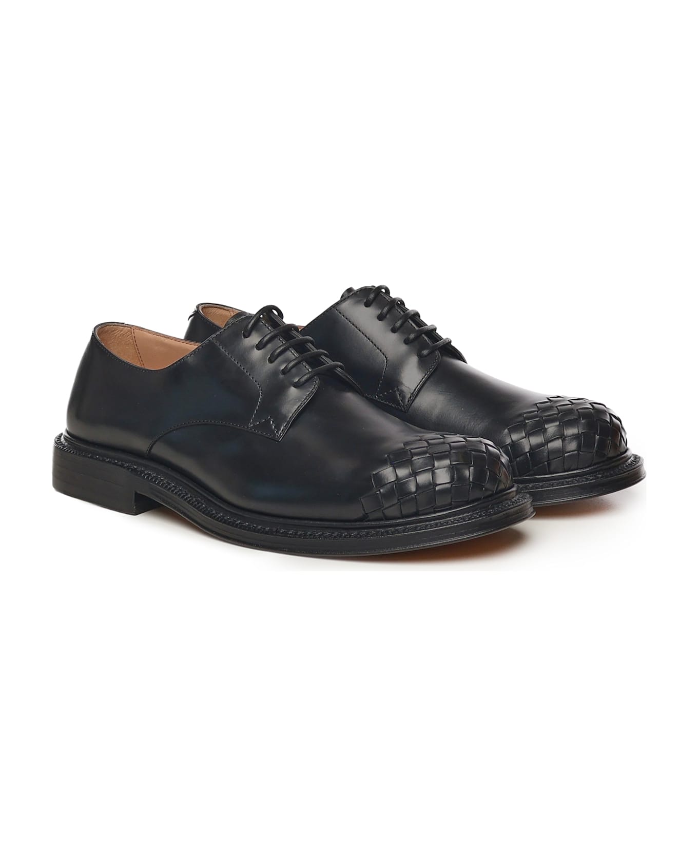 Bottega Veneta James Lace-up Shoes - Black
