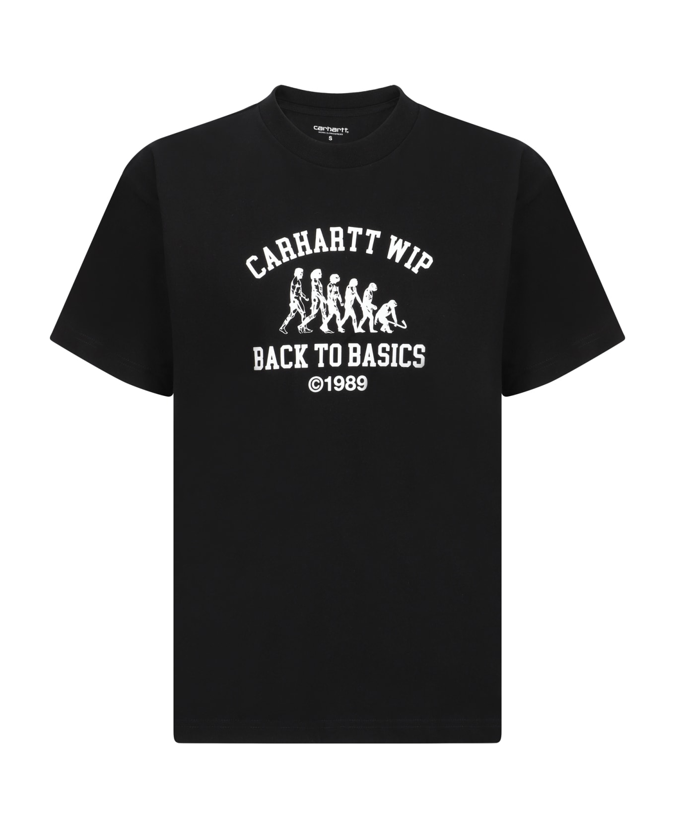 Carhartt Basic T-shirt - Black / White