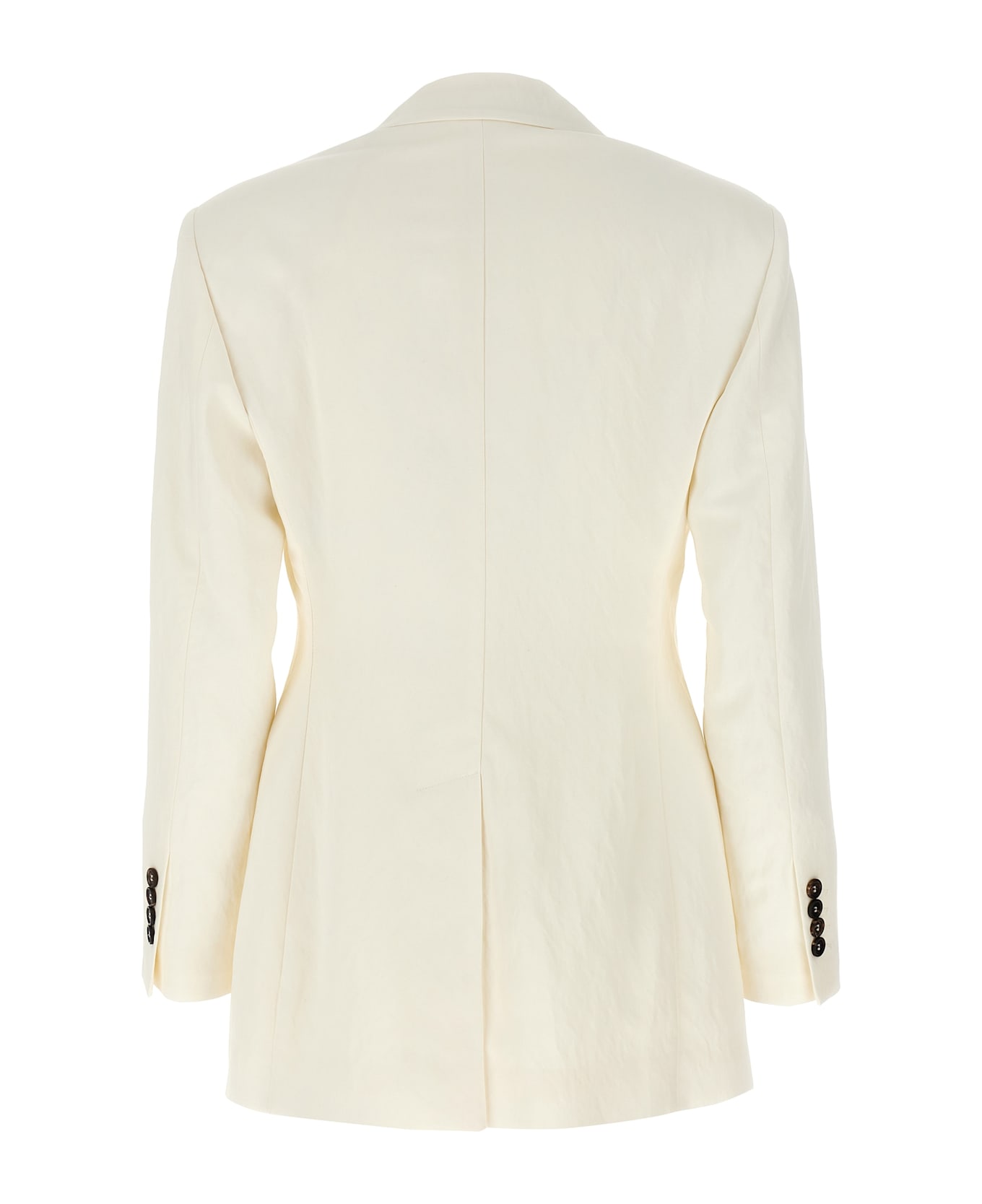 Brunello Cucinelli Double-breasted Blazer - White