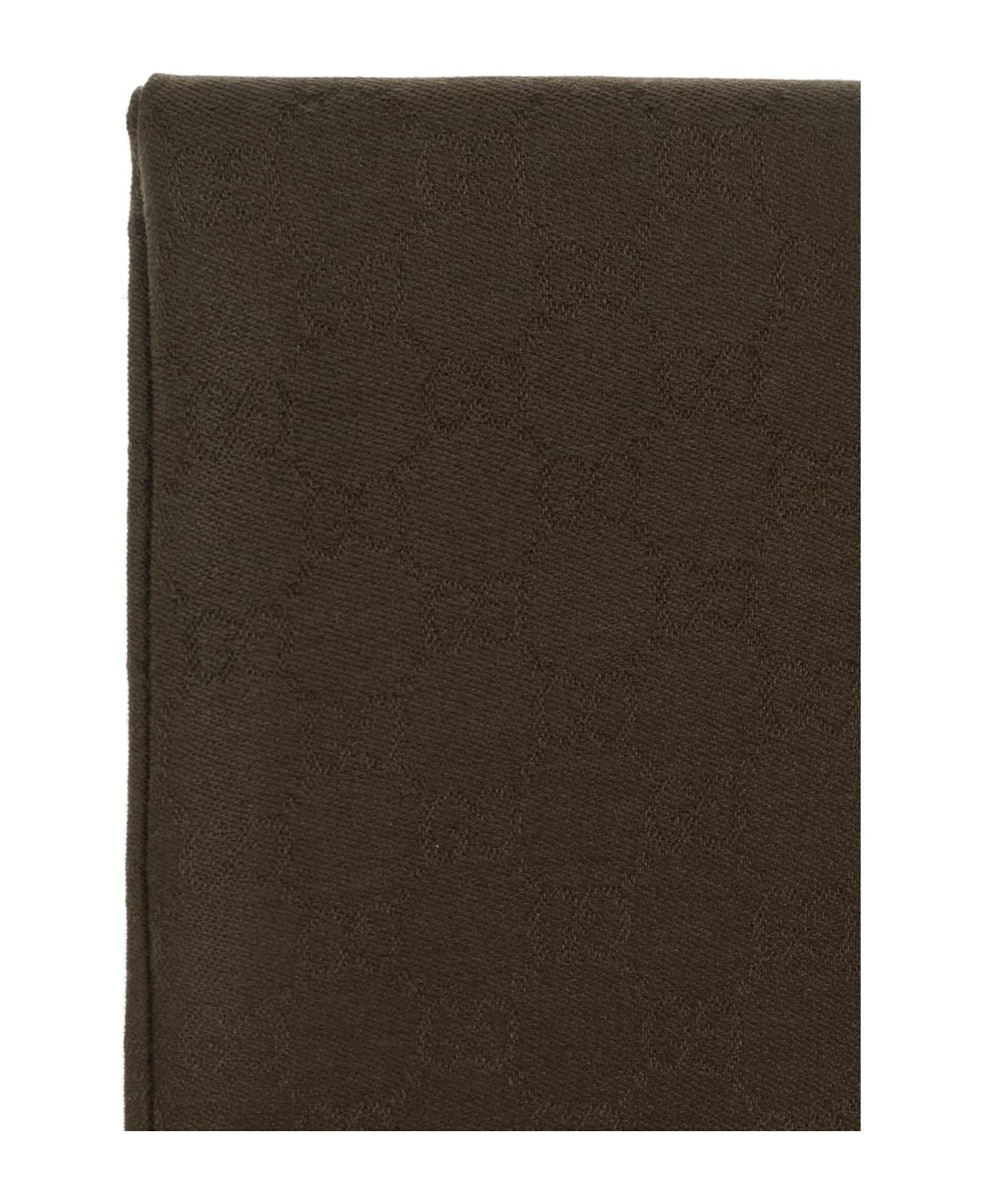 Gucci Scarf With 
gg
 Pattern - Green