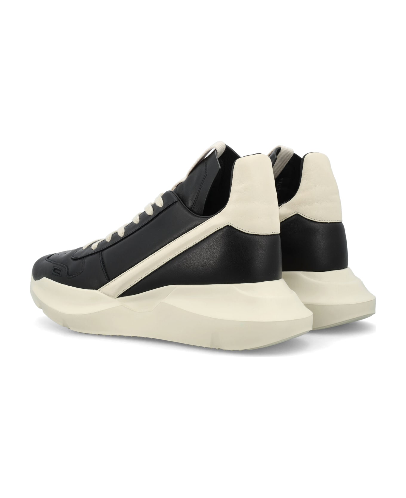 Rick Owens Geth Running Sneakers - BLACK