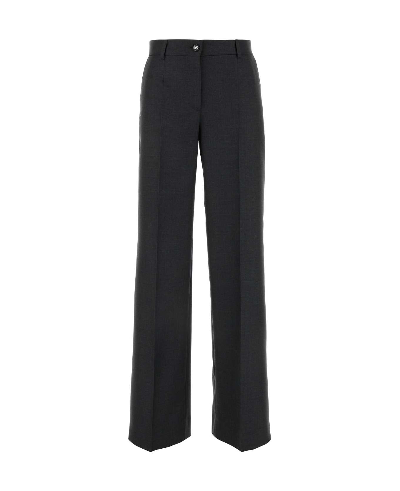 【関税&送料込】Dolce & Gabbana Graphite Wool Pant Dolce & Gabbana Graphite Wool Pant | italist