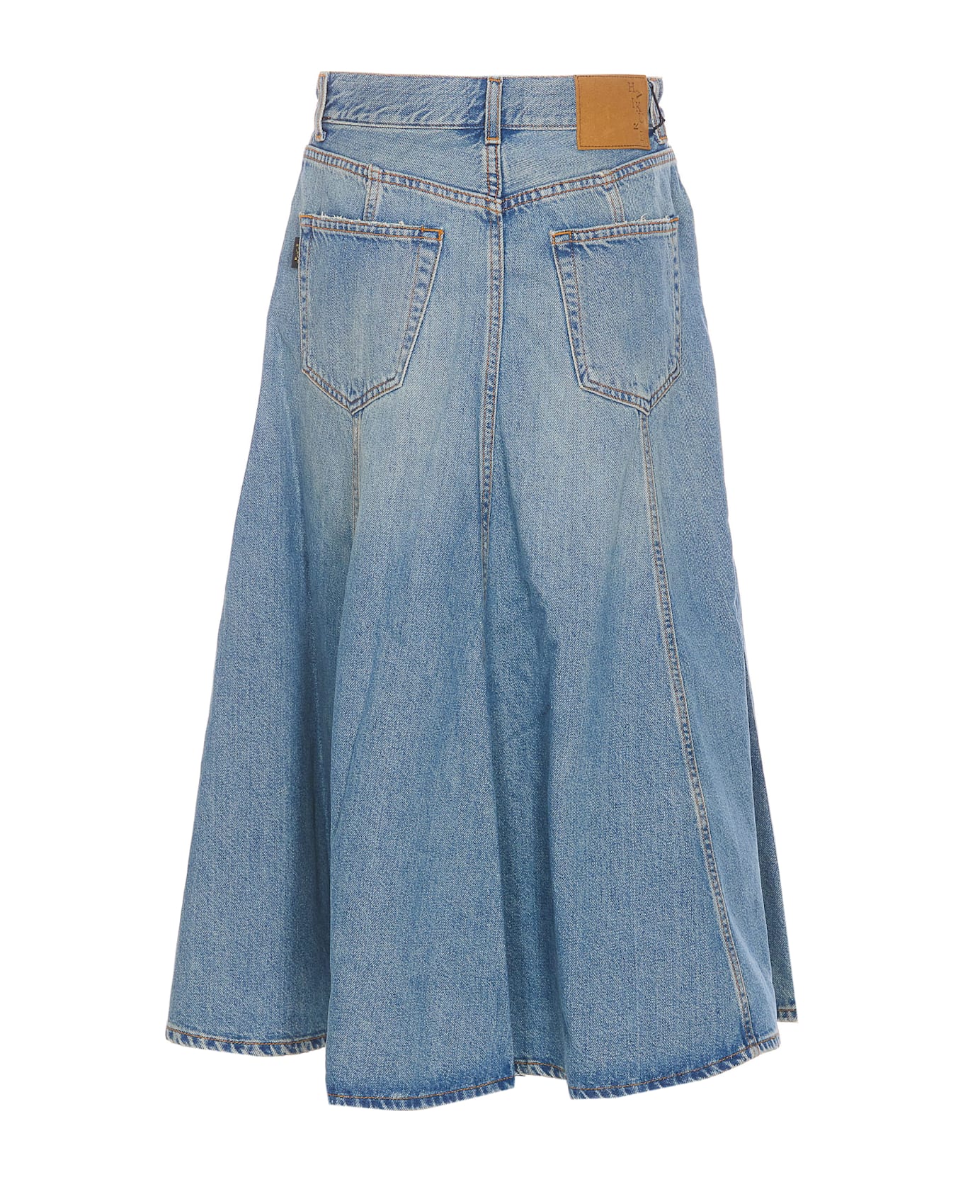 Haikure Serenity Ionic Denim Skirt - Blue