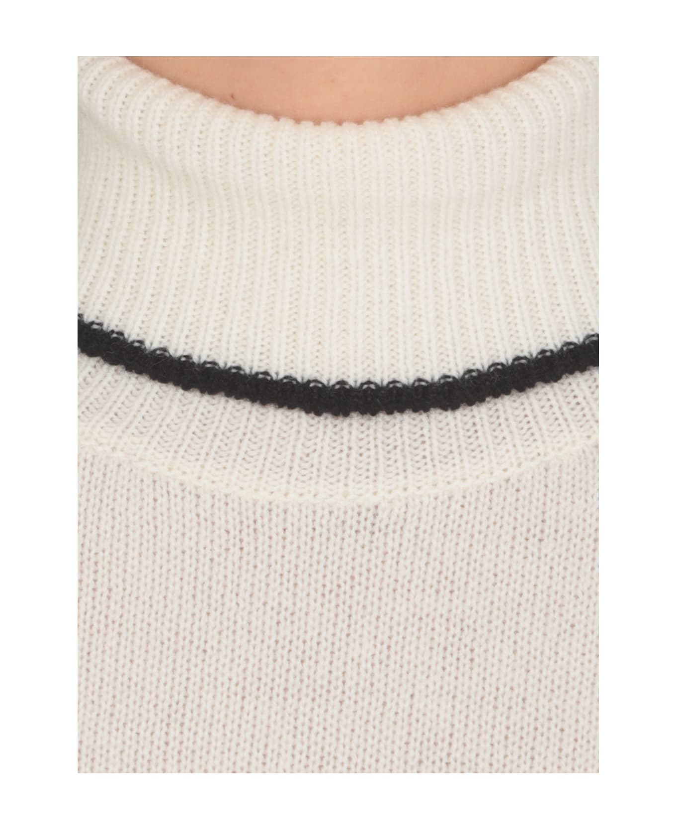 MSGM Wool Sweater - White