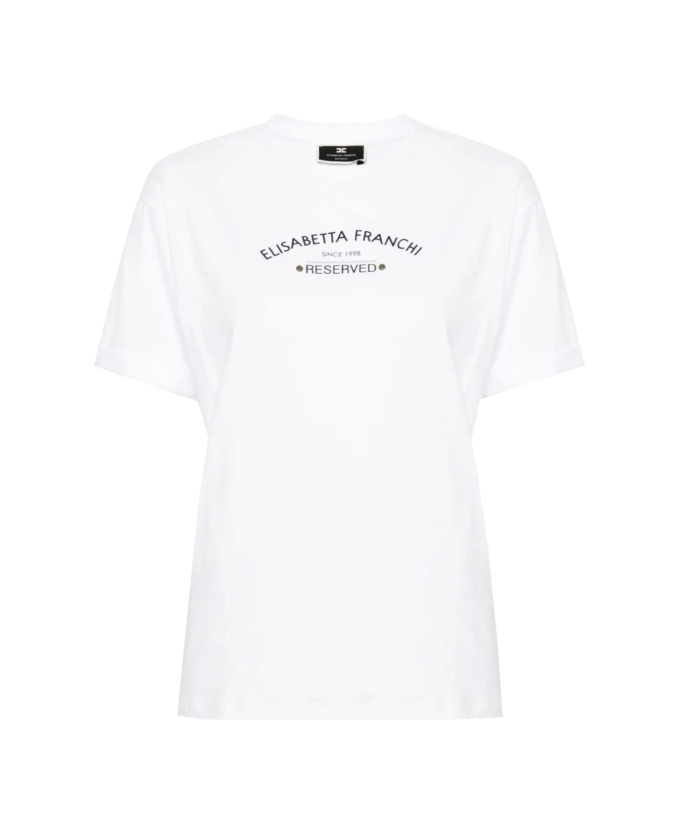 Elisabetta Franchi T-shirt Elisabetta Franchi - Bianco Tシャツ