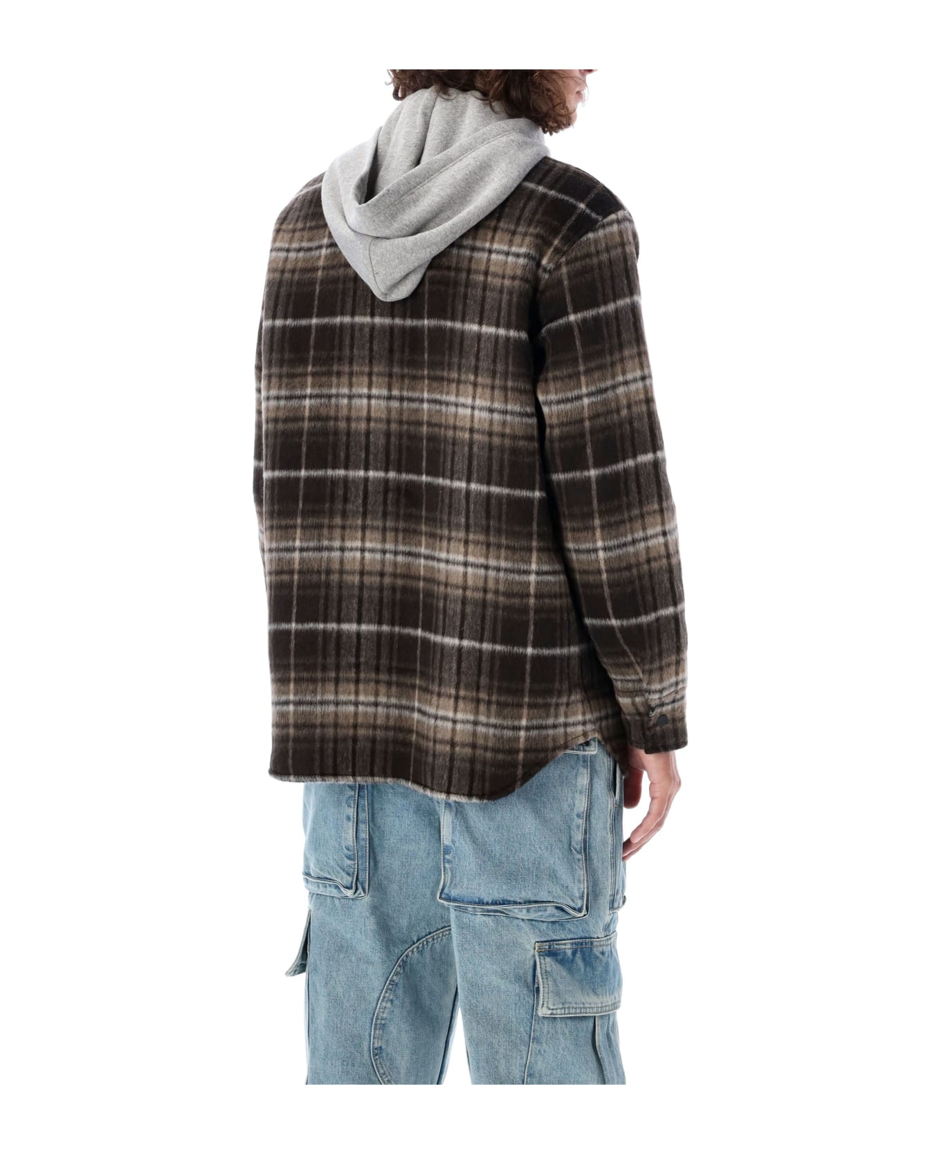 Nahmias Hooded Flannel Outerwear - PLAID