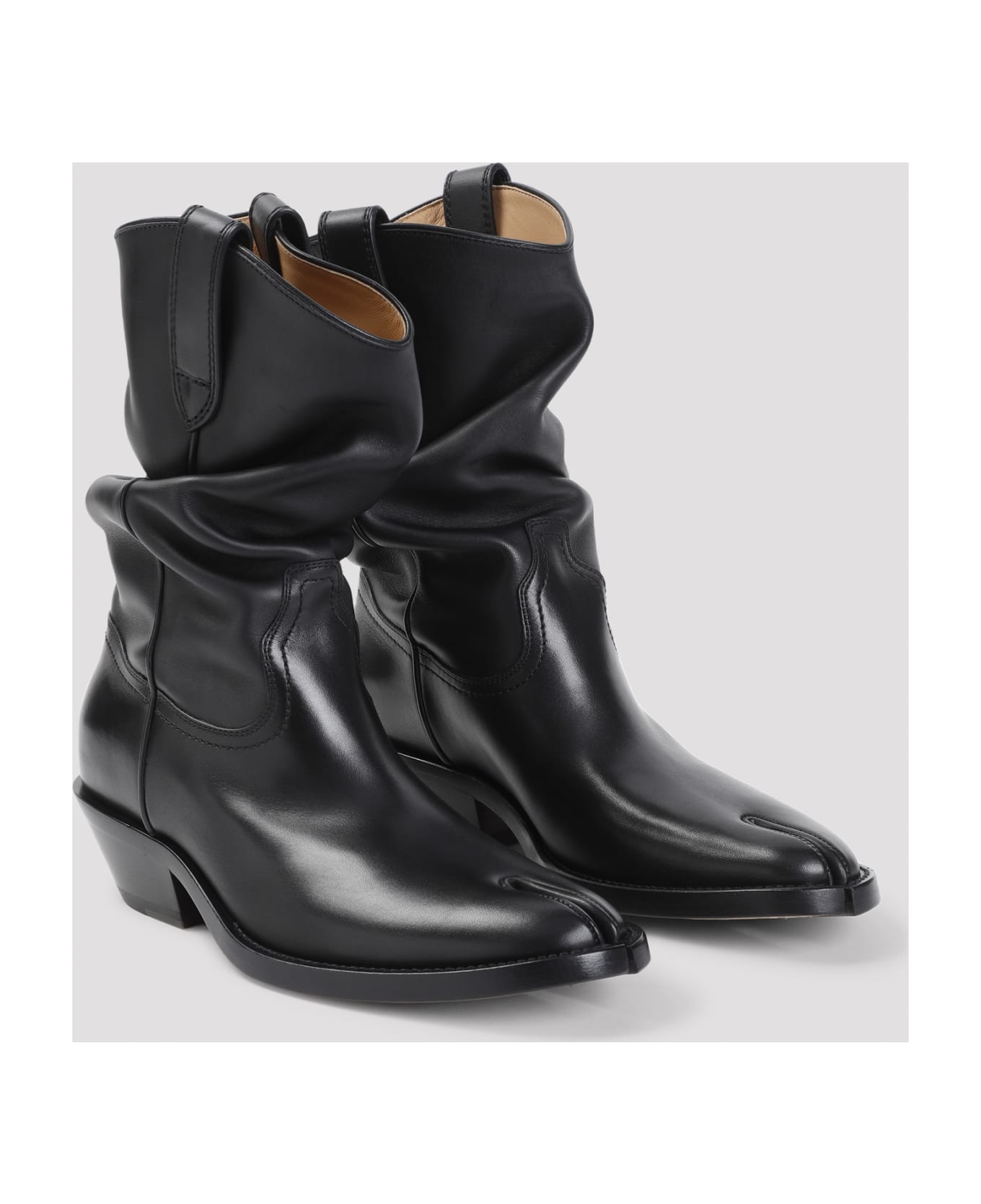 Maison Margiela Tabi Western Boots - Black