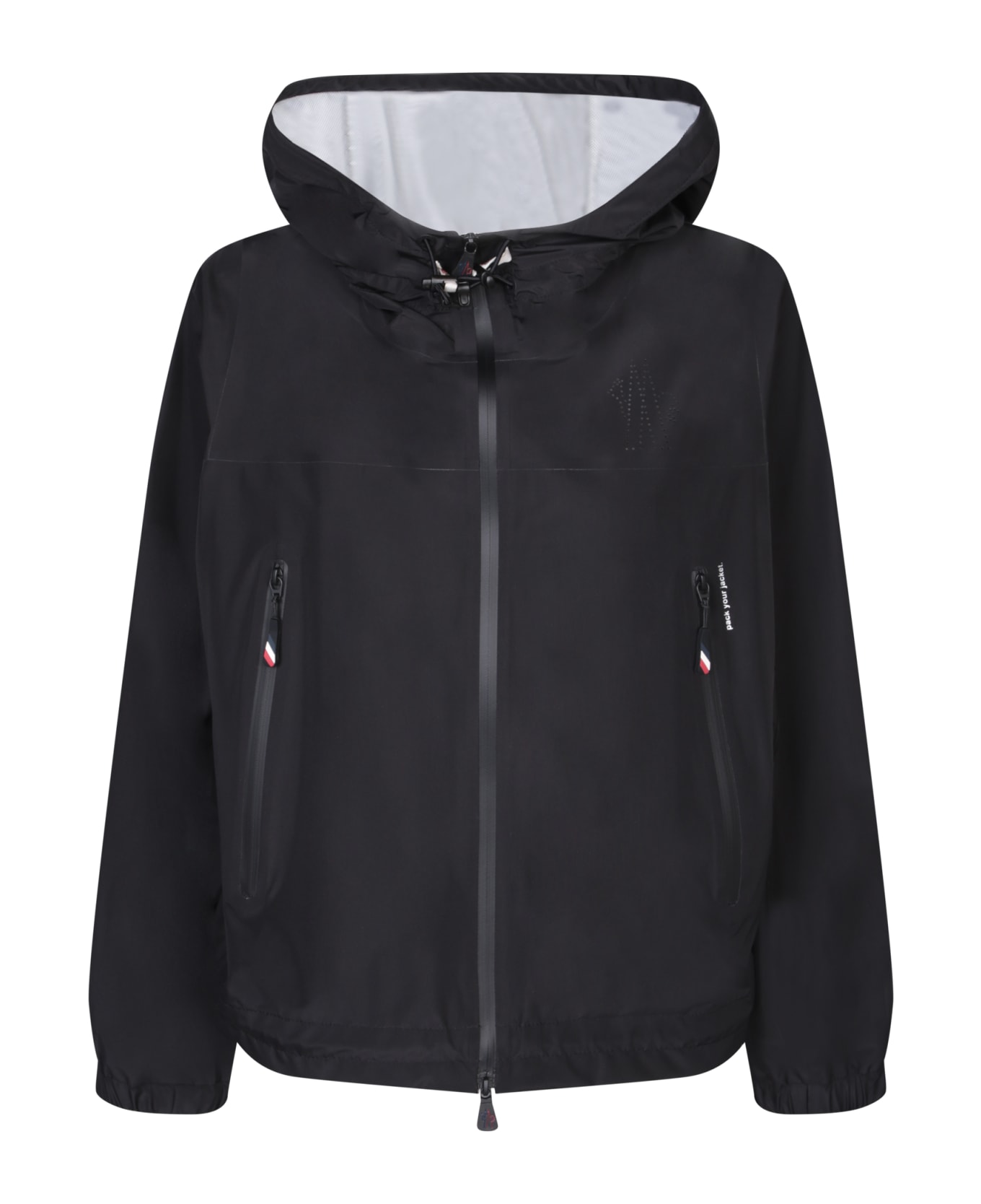 Moncler Grenoble Fanes Technical Fabric Jacket - Black