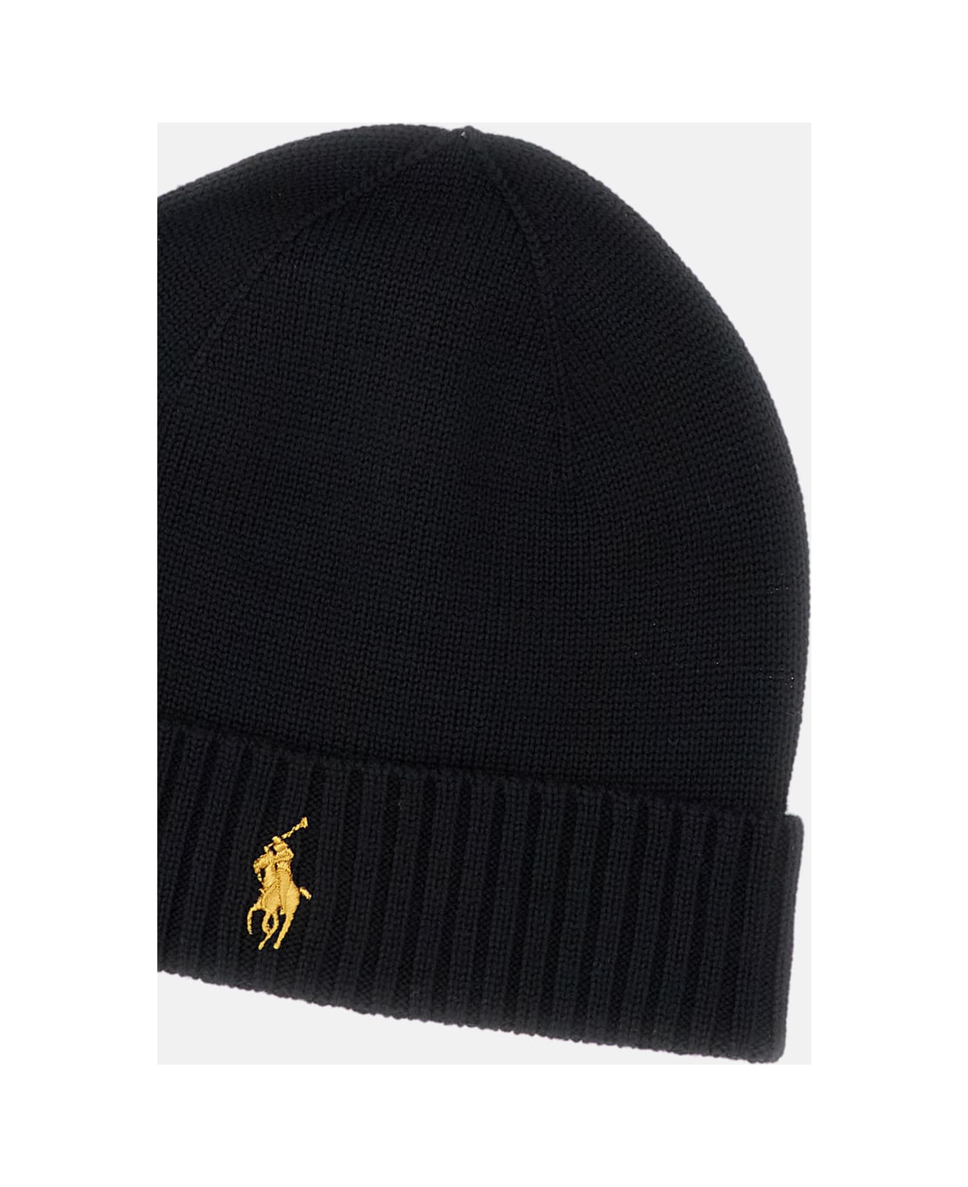 Polo Ralph Lauren Wool Cap - Black