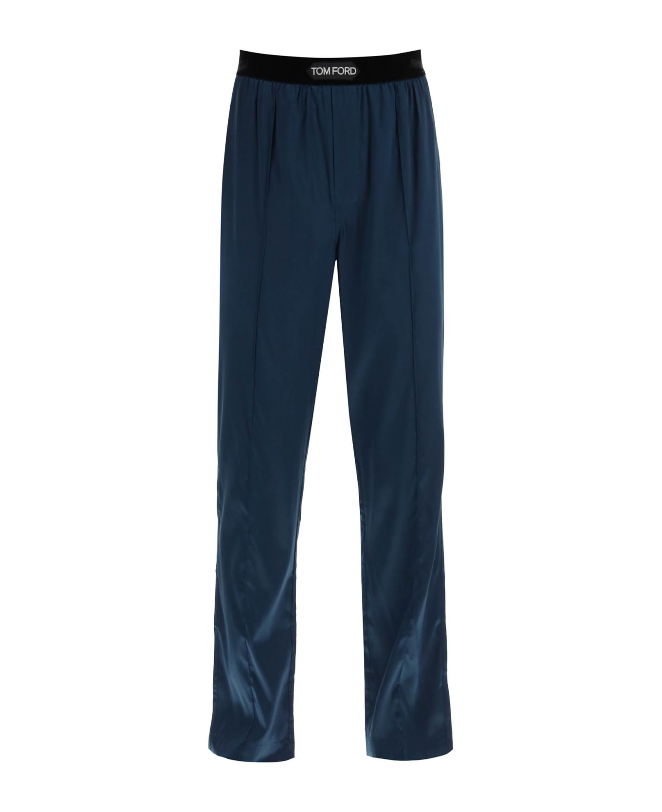 Tom Ford Silk Pajama Pants - DEEP OCEAN (Blue)
