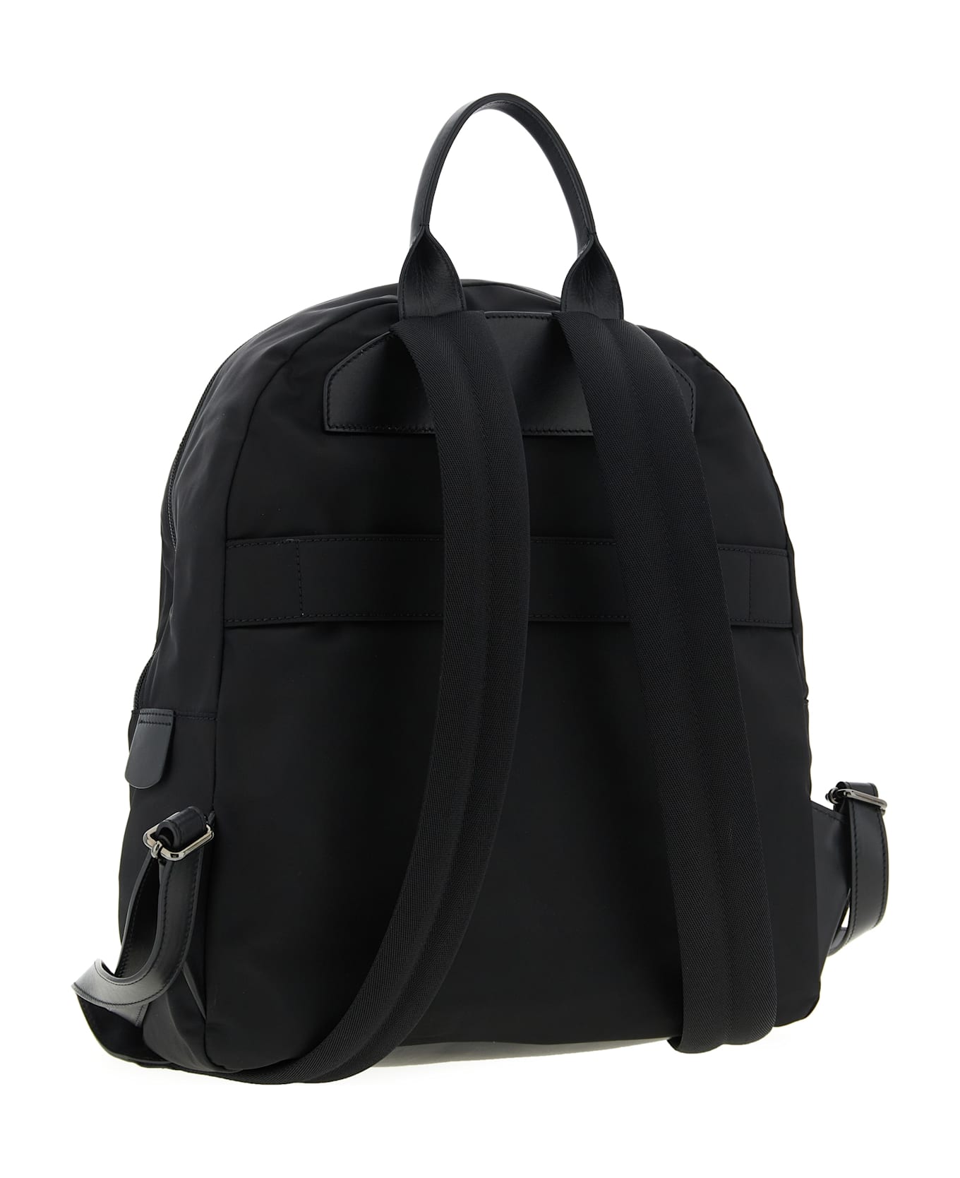 Kiton Nylon Backpack - Black  