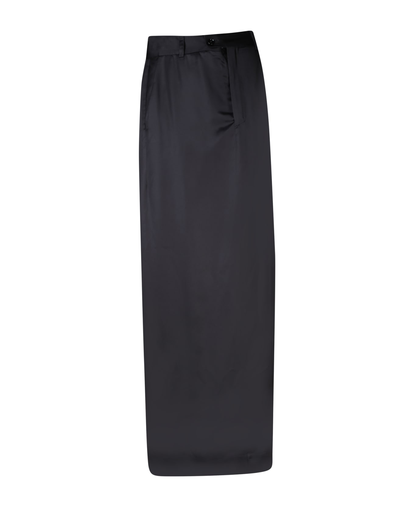 MM6 Maison Margiela Satin Skirt - Black