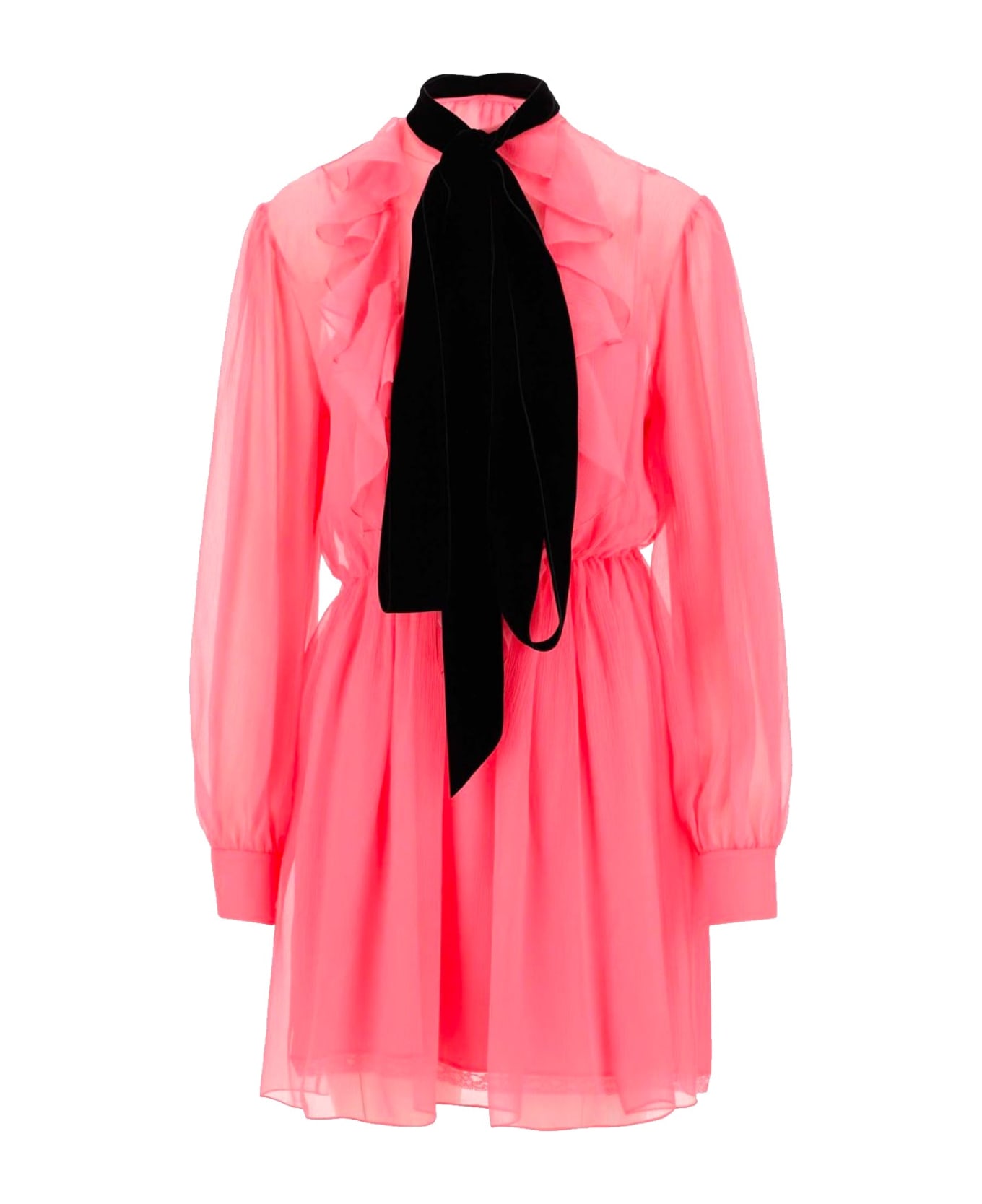 Gucci Flared Silk Dress - Pink ブラウス