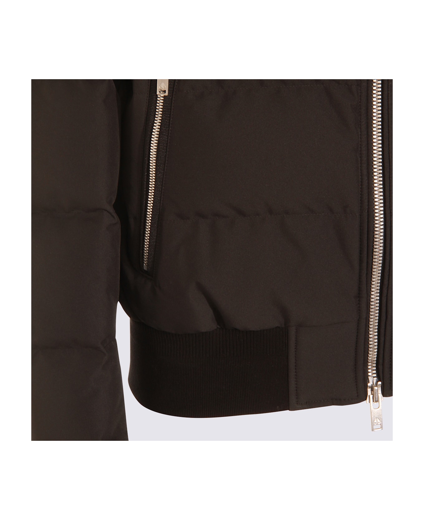 Moose Knuckles Black Down Jacket - Black