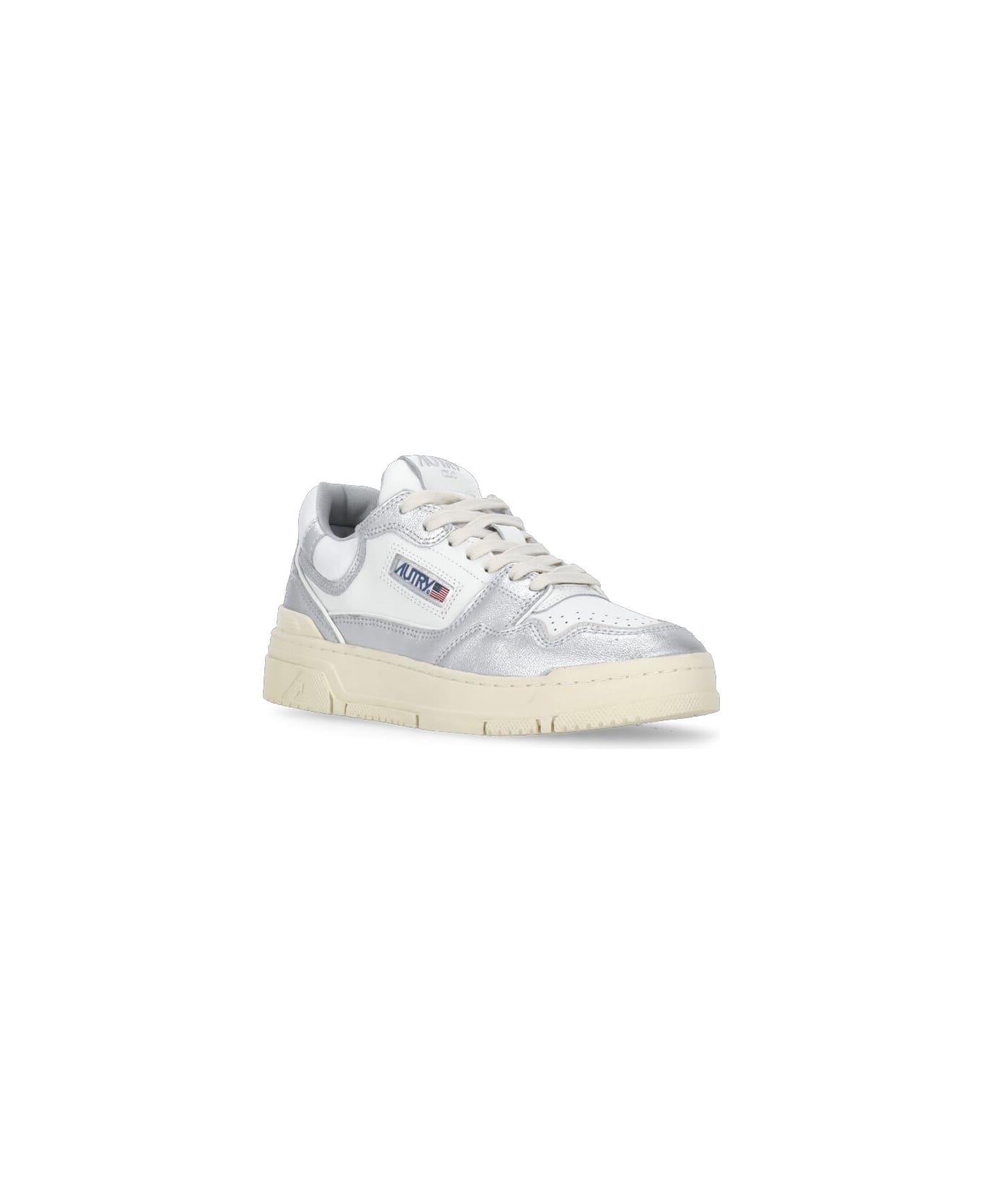 Autry Clc Low Sneakers - Silver