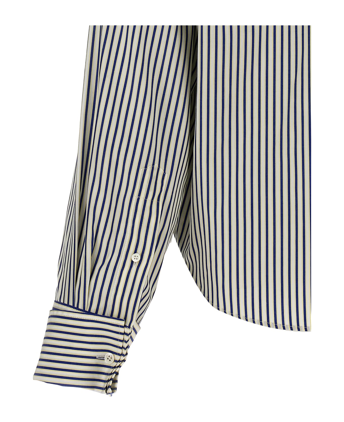 Bluemarble 'smiley Stripe' Shirt - Multicolor