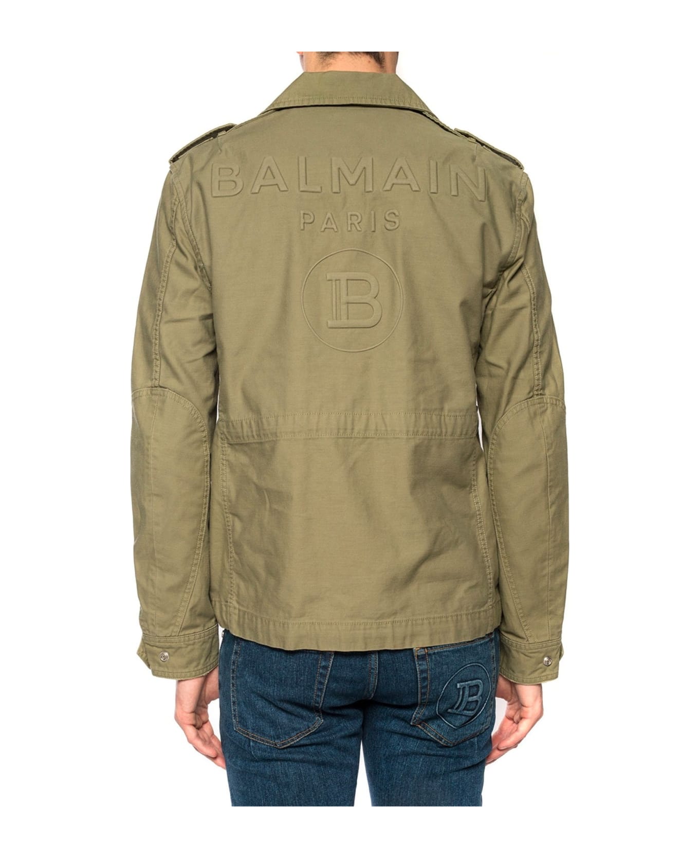 Balmain Cotton Jacket - Green