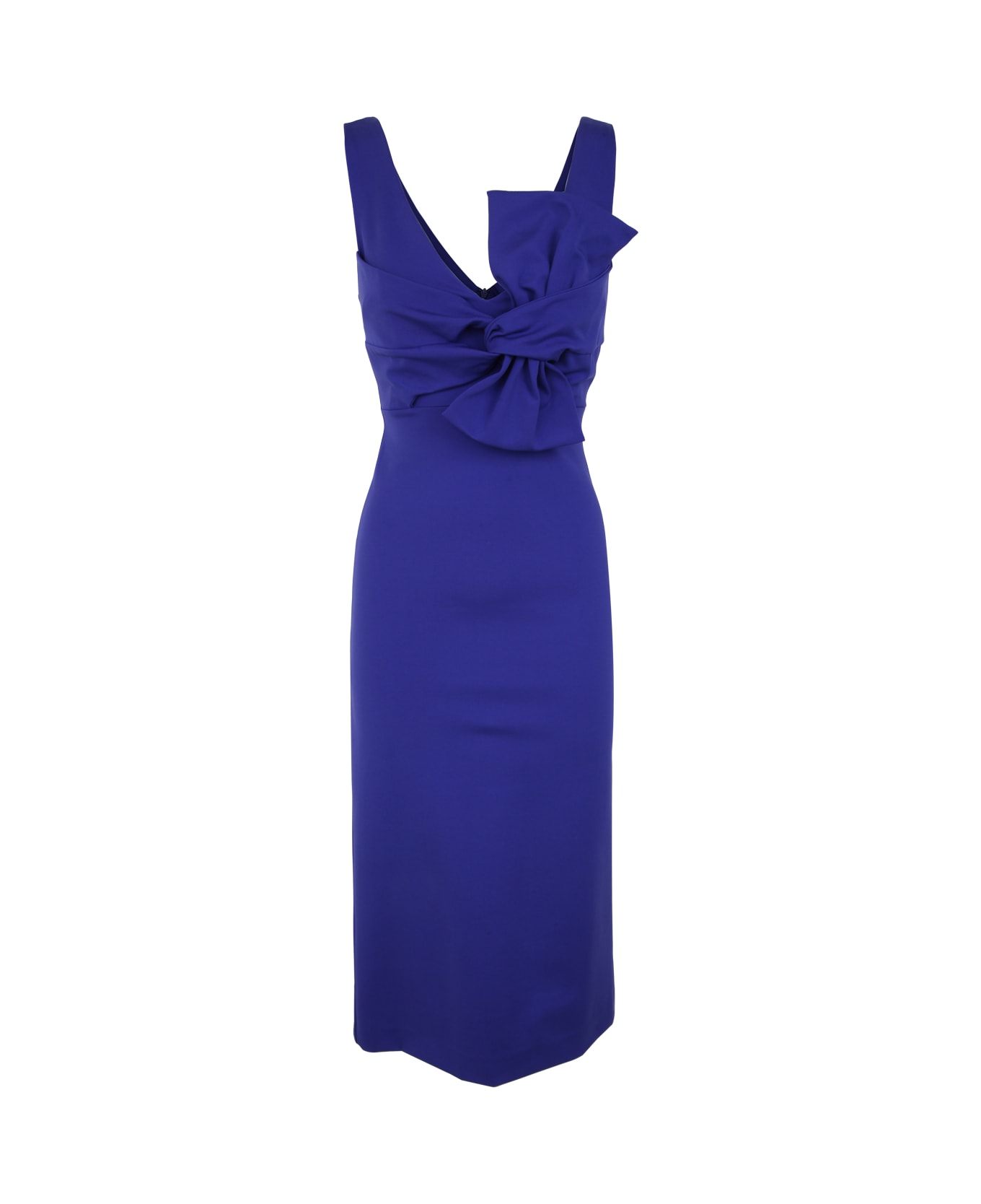 Parosh Punto Milano Dress - Bluette ワンピース＆ドレス