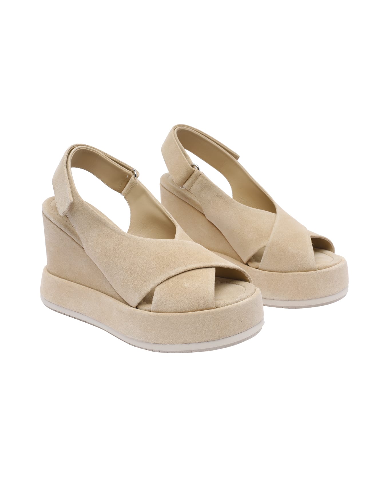 Paloma Barceló Cora Wedges - Beige