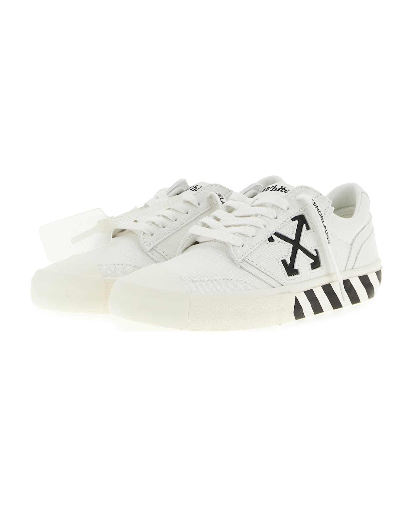 Off-White 'vulc Undercut' Sneakers - White/Black