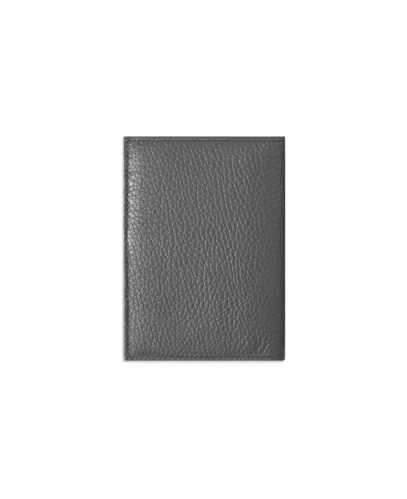 Larusmiani Passport Cover Fiumicino Accessory - Mud