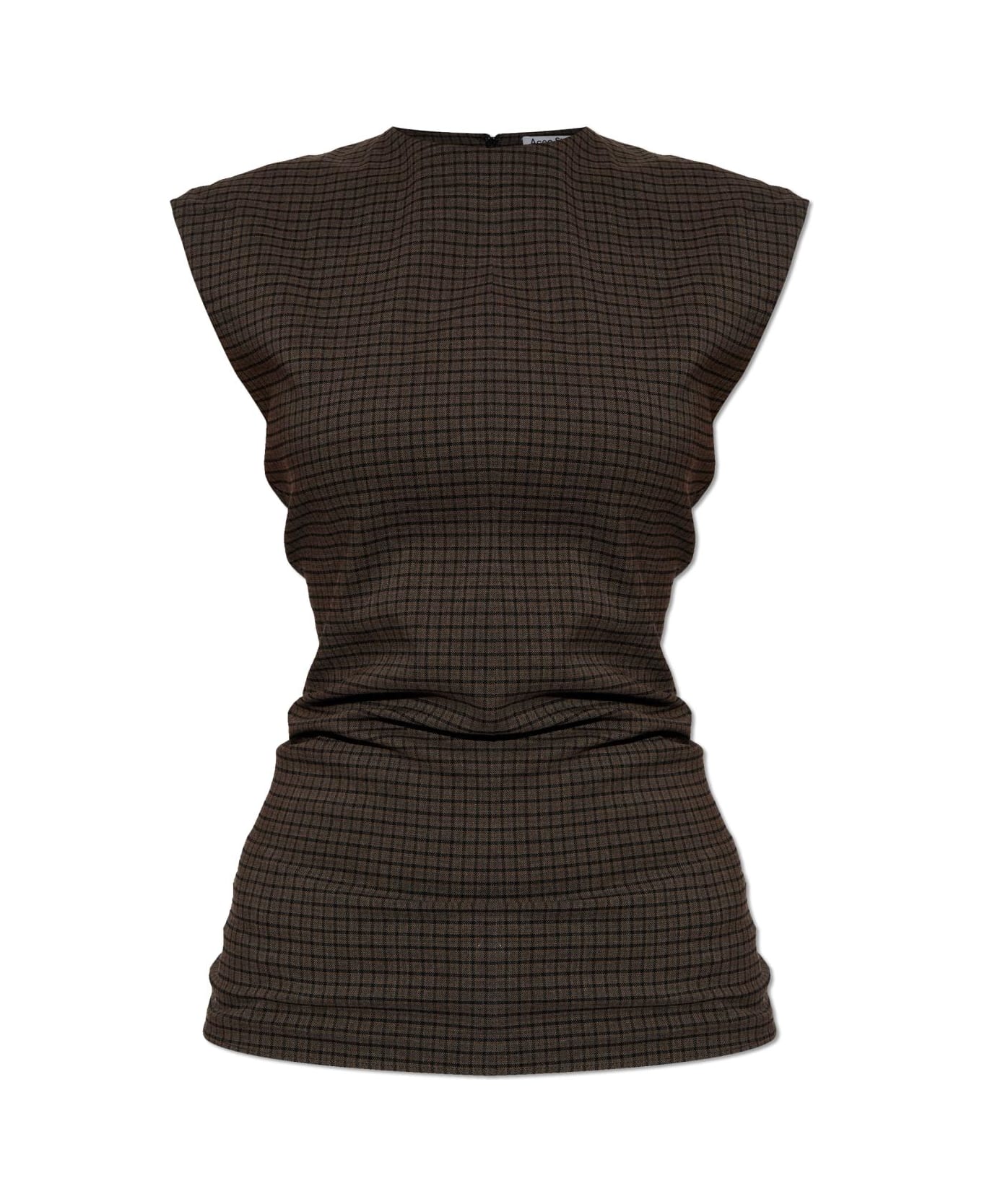 Acne Studios Wool Top - Bph Multi Brown